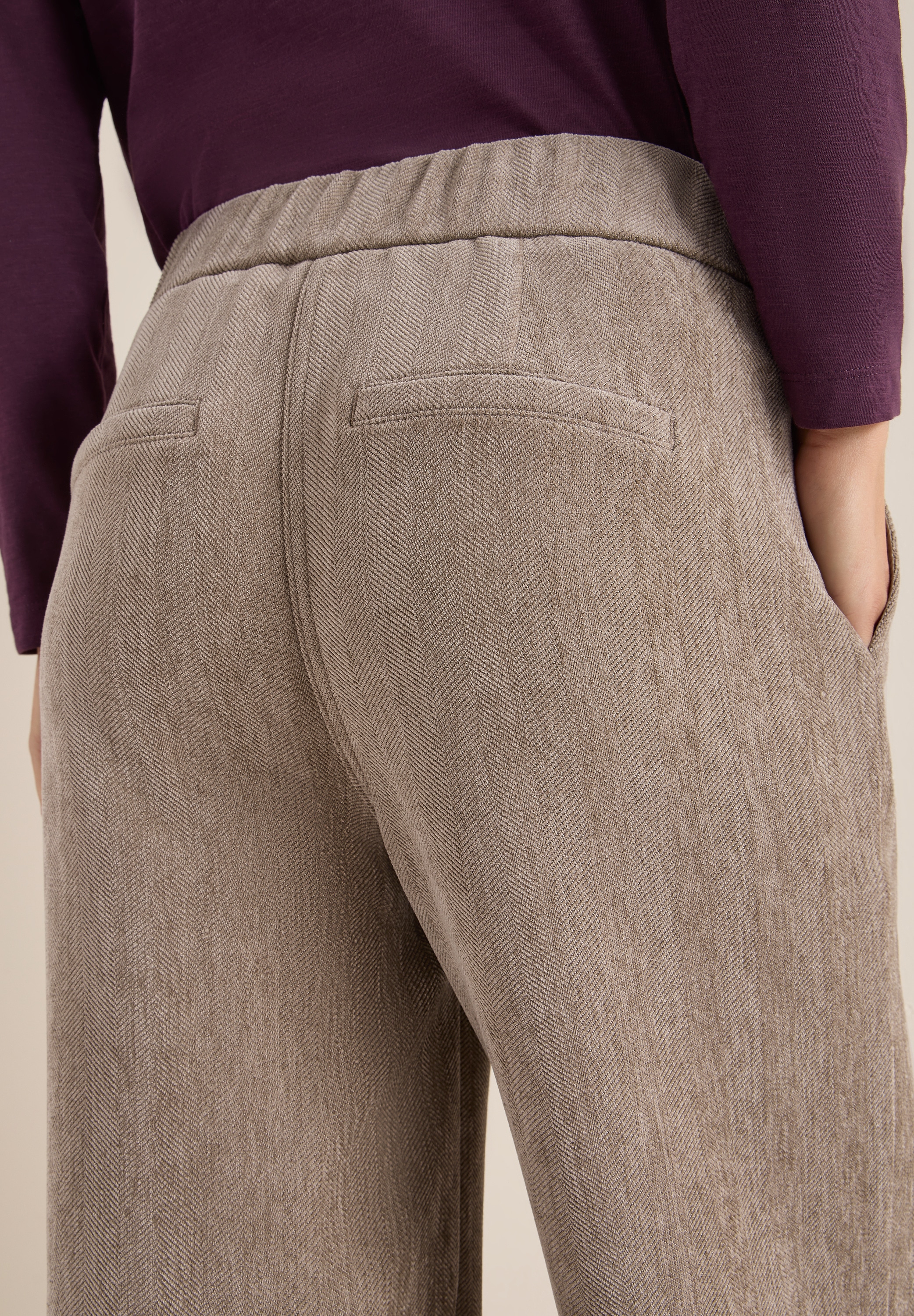 Cecil Pantalon en tissu »Style Neele«  mit elastischem Bund