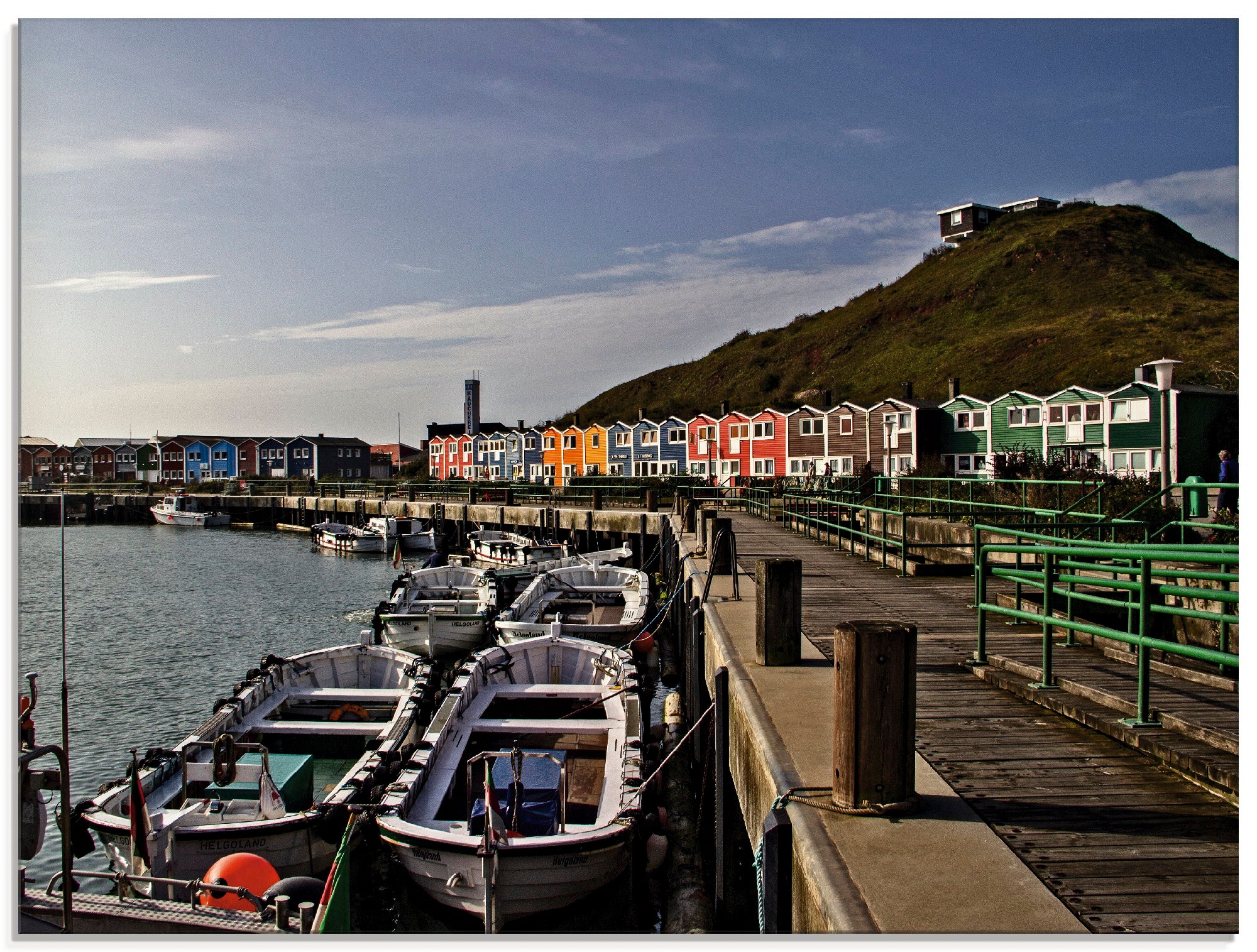 Image of Artland Glasbild »Hafen Helgoland«, Europa, (1 St.) bei Ackermann Versand Schweiz