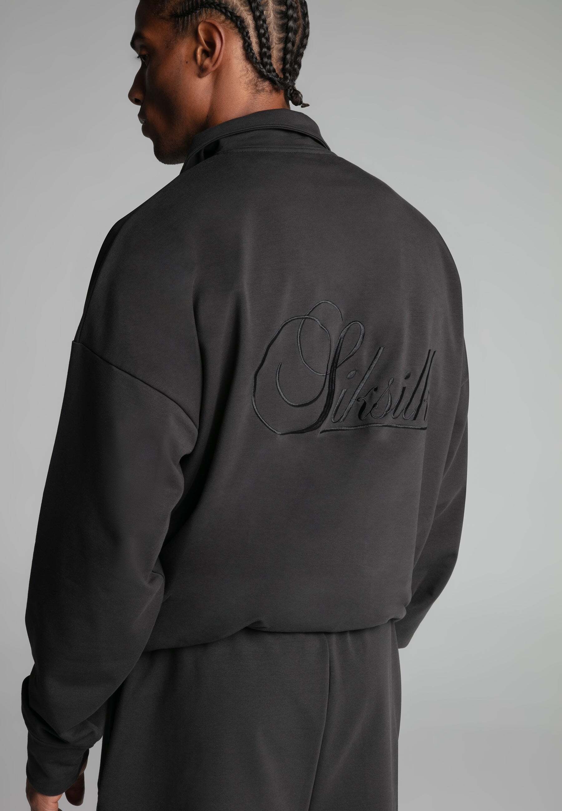 Siksilk Sweatshirt »Siksilk Sweatshirt Polo Sweater«
