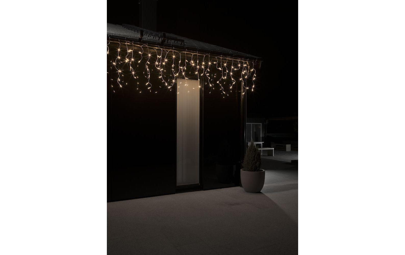 KONSTSMIDE LED-Lichtervorhang »Eisregen 200 LED Outdoor«, 200 St.-flammig