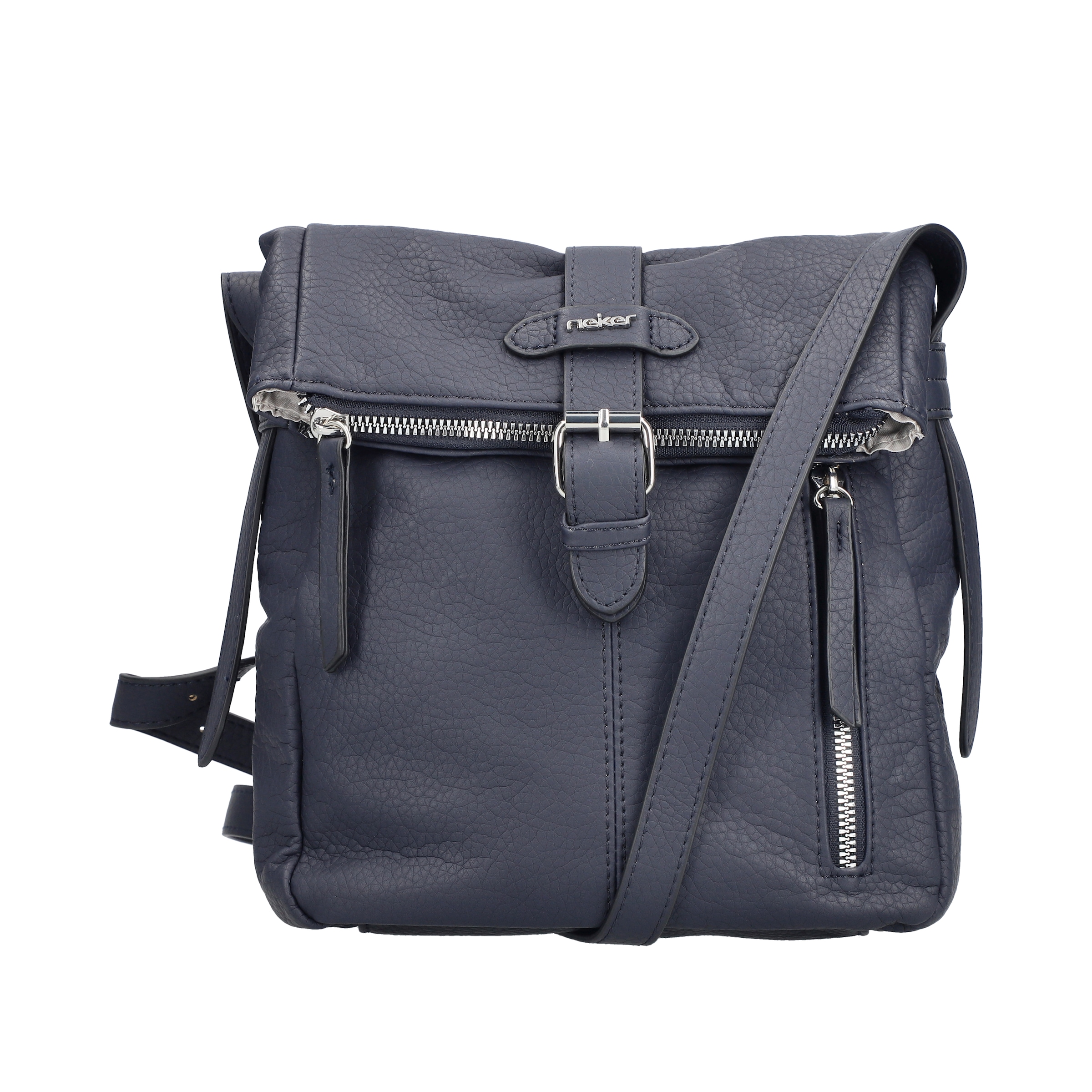 Rieker Sac à main femme, sac épaule, rabat avec fermeture à boucle