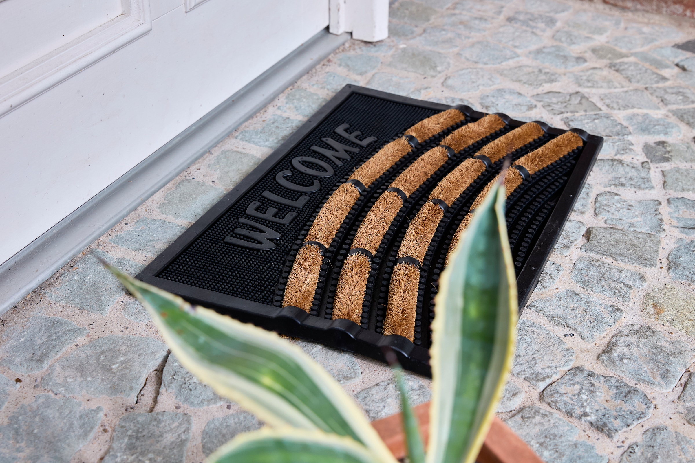 ASTRA Fussmatte »Rimini« rechteckig 30 mm Höhe Schmutzfangmatte, In- und Outdoor geeignet, 40x60 cm