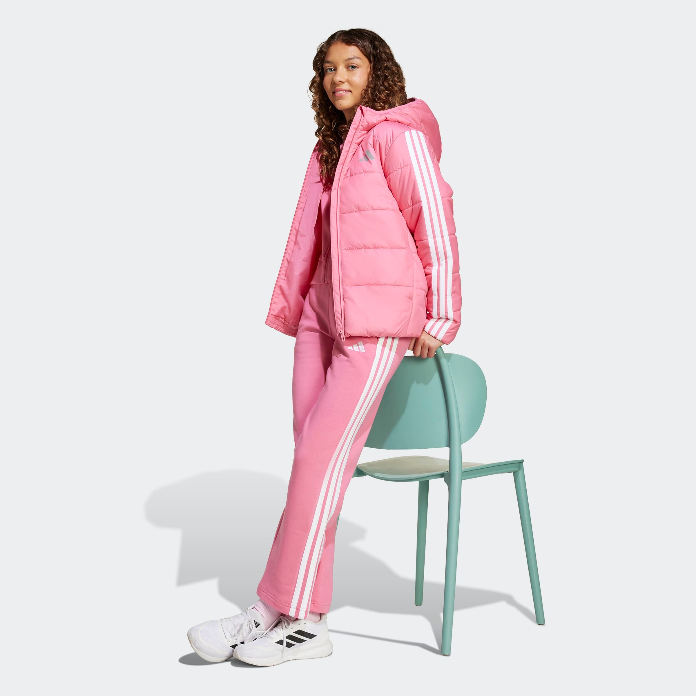 adidas Sportswear Veste d'hiver »ESSENTIALS 3-STREIFEN GEFÜTTERTE«