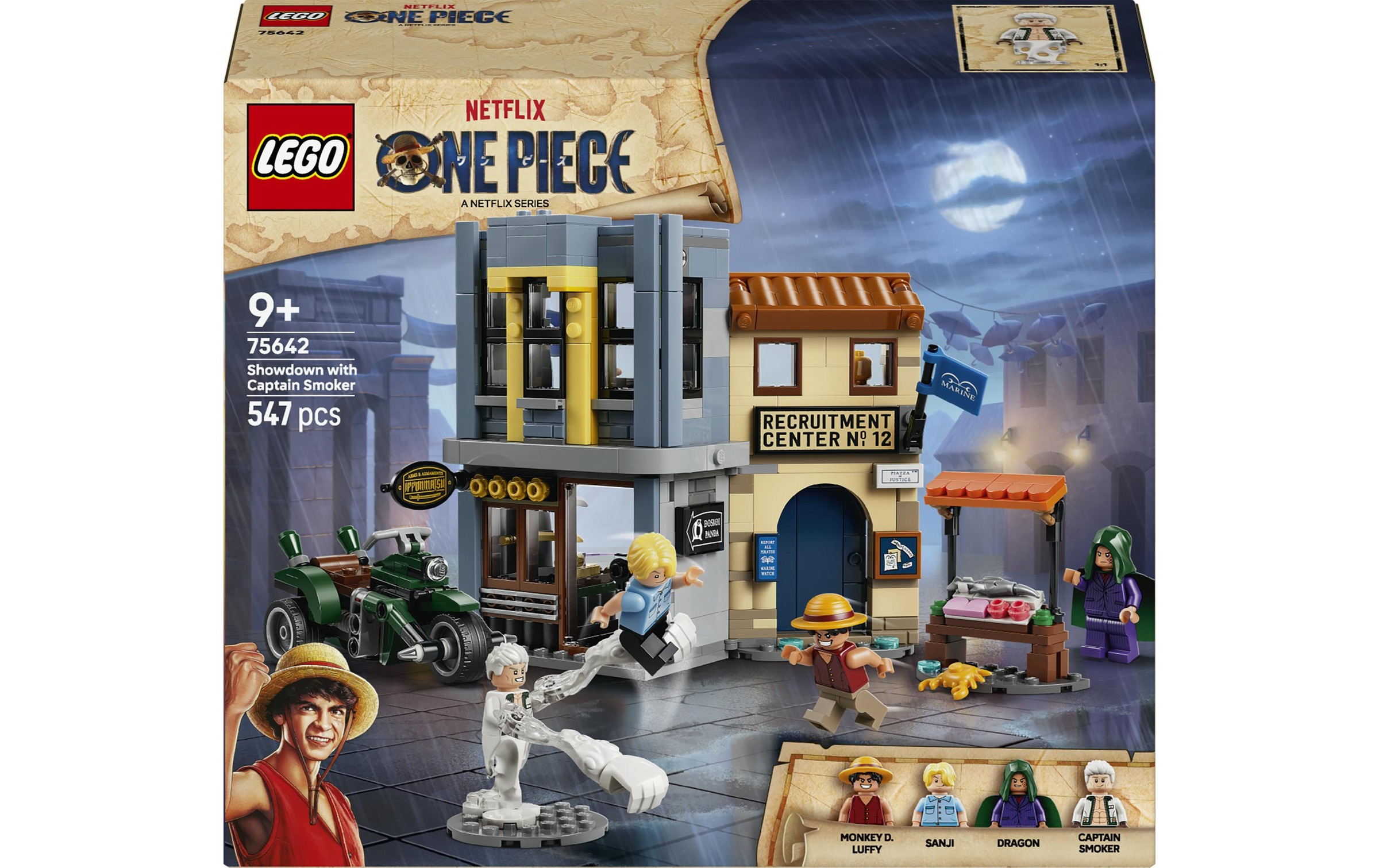 Image of LEGO Konstruktionsspielsteine "Showdown mit Kapitän Smoker (75642), LEGO ONE PIECE" Made in Europe