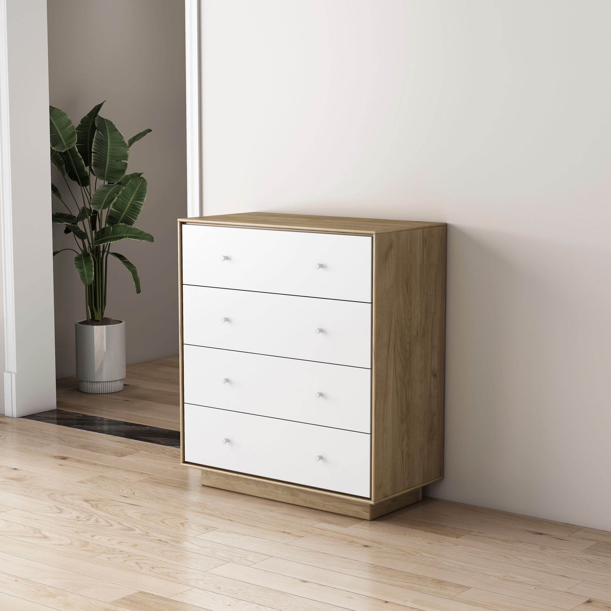 GOODproduct Kommode »Blaire« kratzfeste Melaminoberfläche, ABS-Kanten und FSC-zertifiziertem Holz