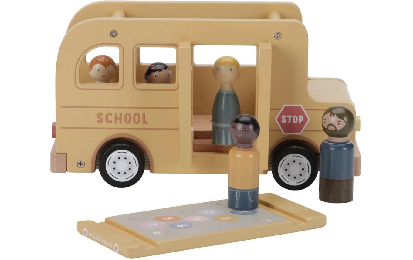 LITTLE DUTCH Spielzeug-Bus »Schulbus mit Figuren FSC«