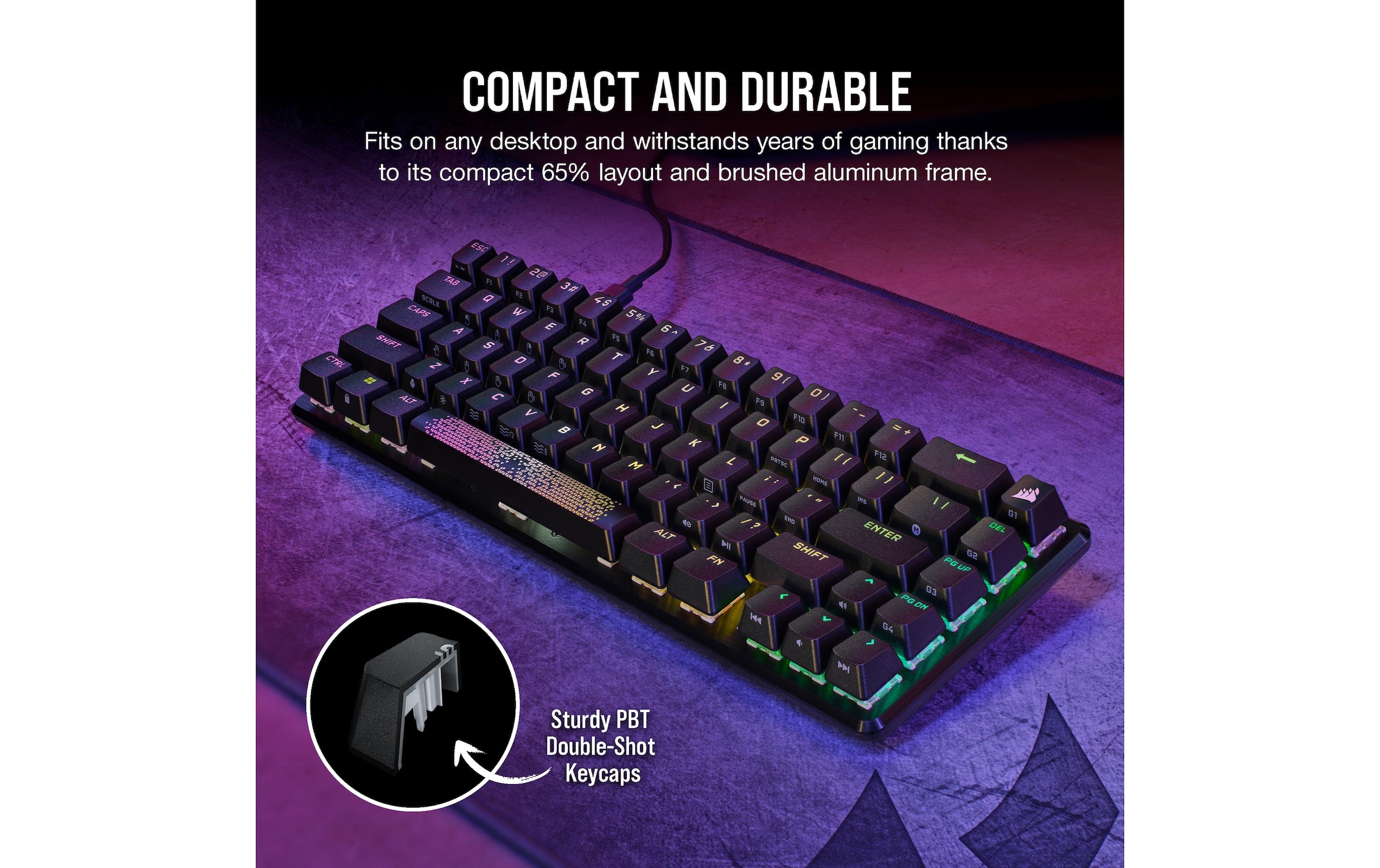 Corsair Gaming-Tastatur »K65 Pro Mini«