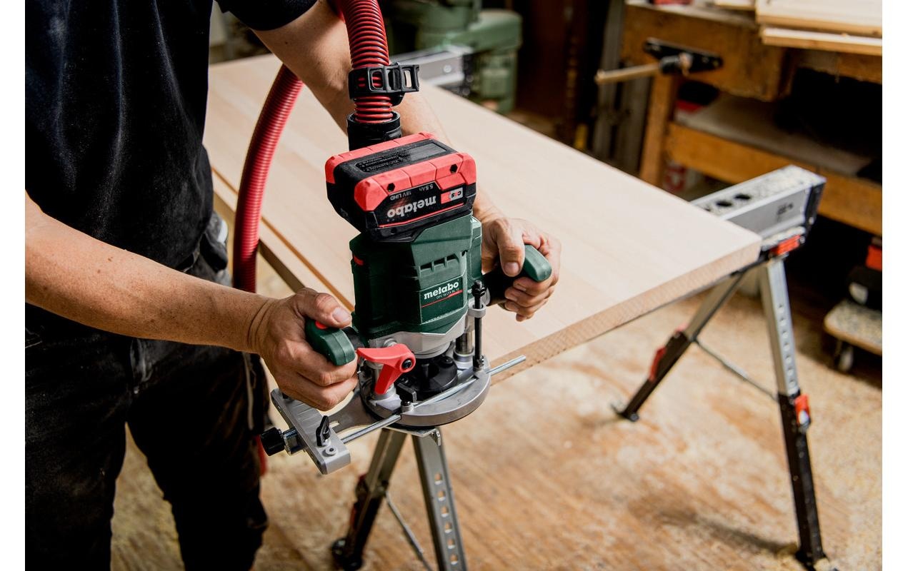 metabo Akku-Fräse »OFV 18 LTX BL Set«, (Set)