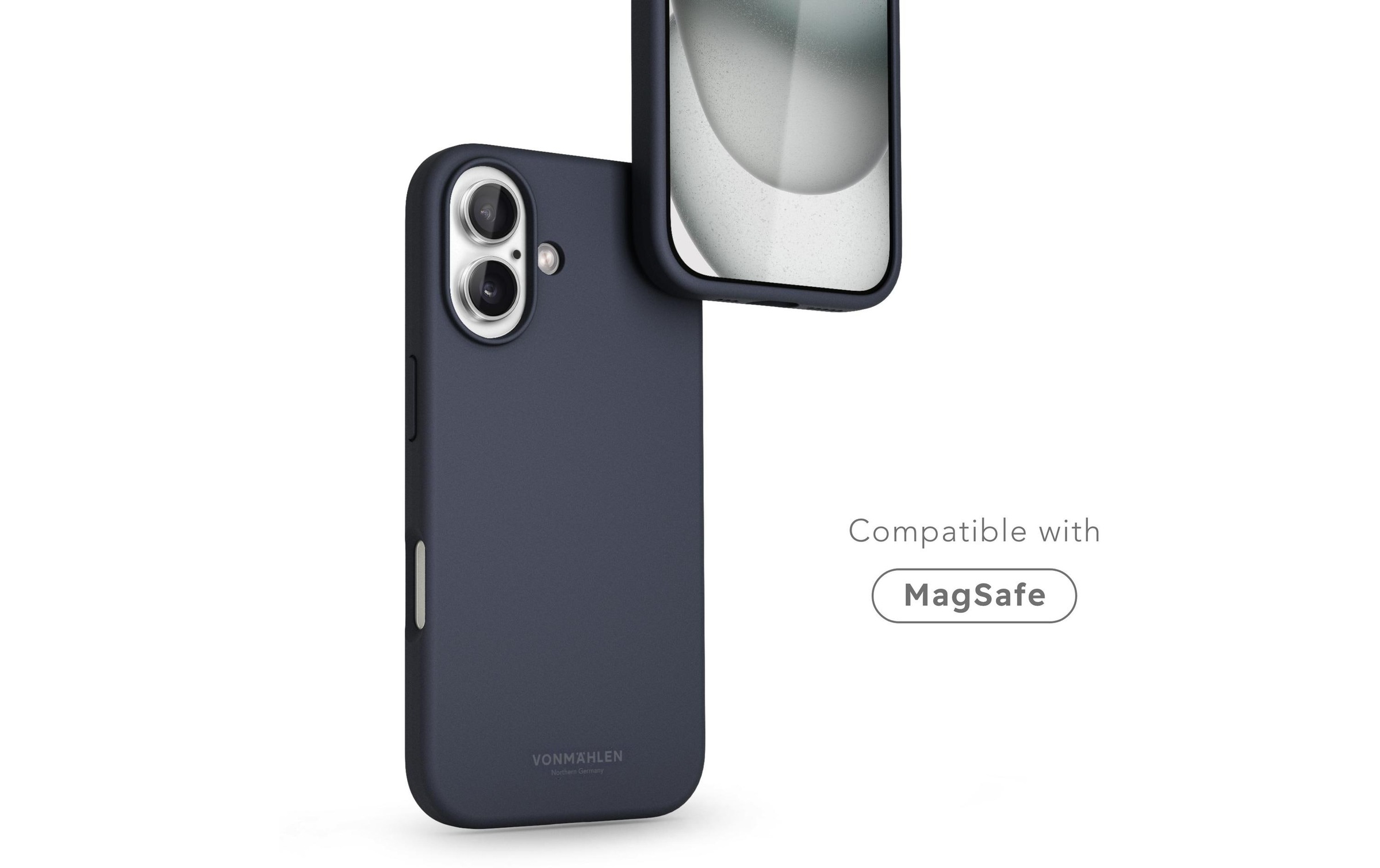 VONMÄHLEN Backcover »Soft Silicone iPhone 16 Plus«, Apple iPhone 16 Plus