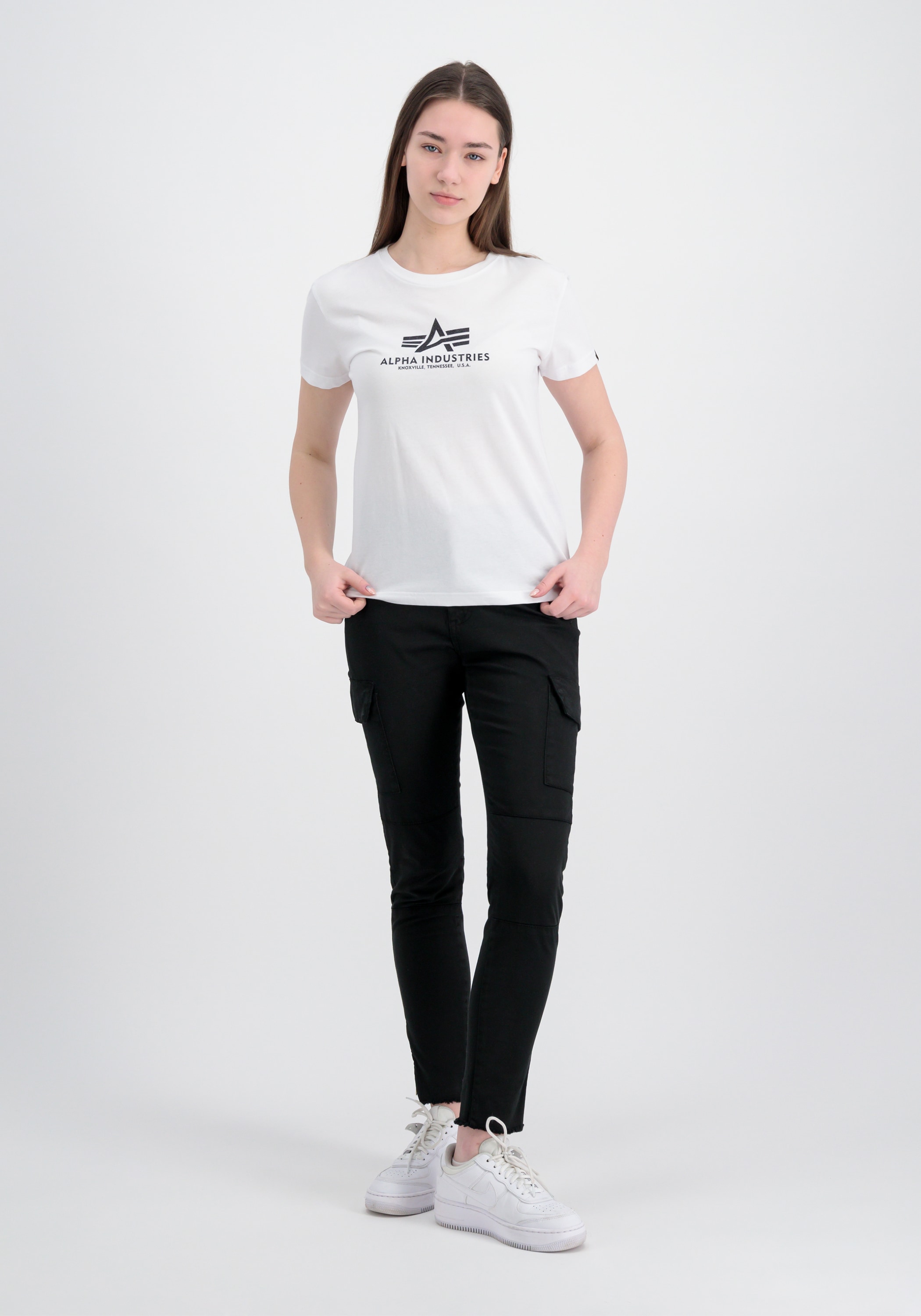 Alpha Industries T-Shirt »Alpha Industries Women - T-Shirts New Basic T Glitter Women«
