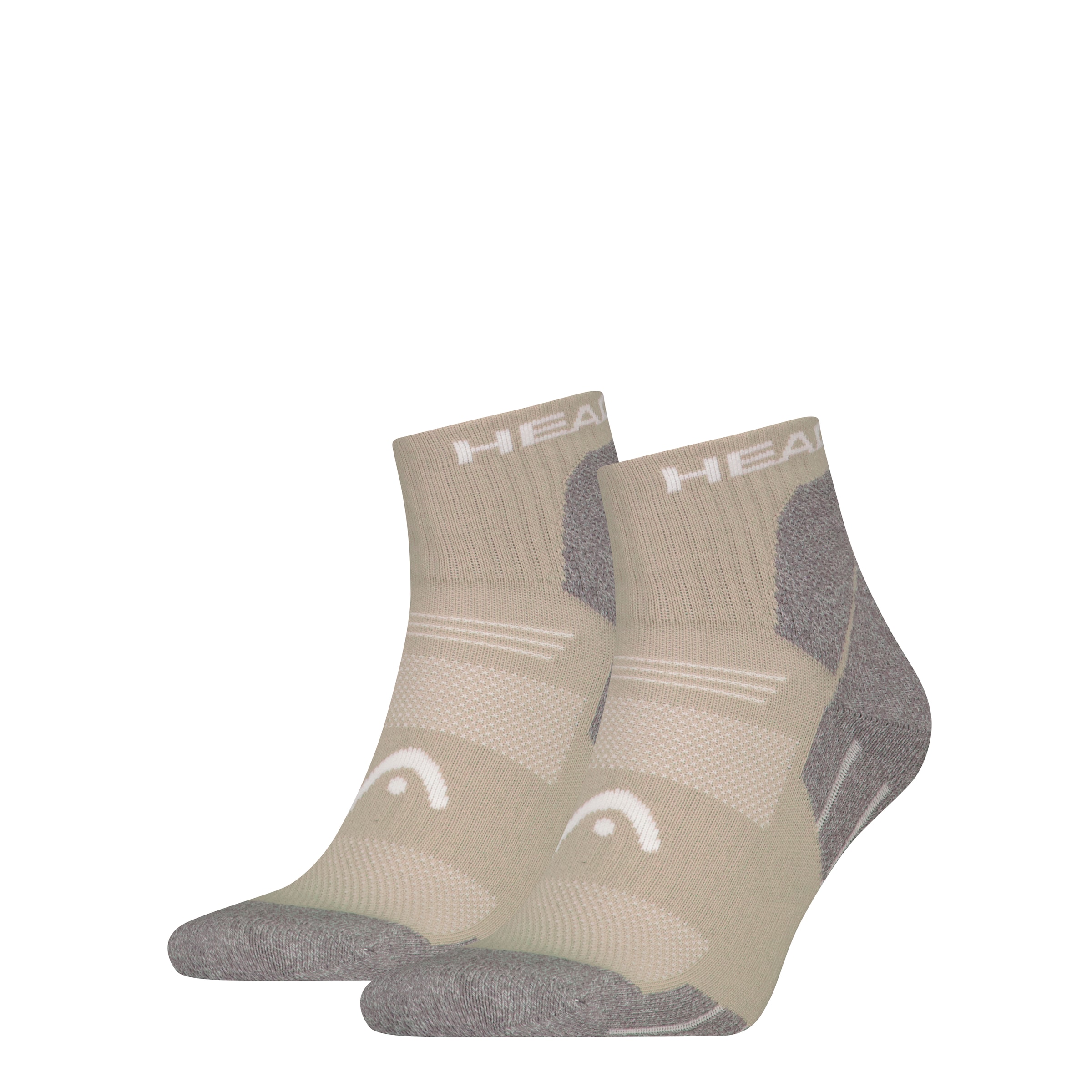 Image of Head Kurzsocken "HEAD HIKING ALL CLIMATES QUARTER 2P" 2 Paar, 2 Stk. tlg. mit Logostickerei