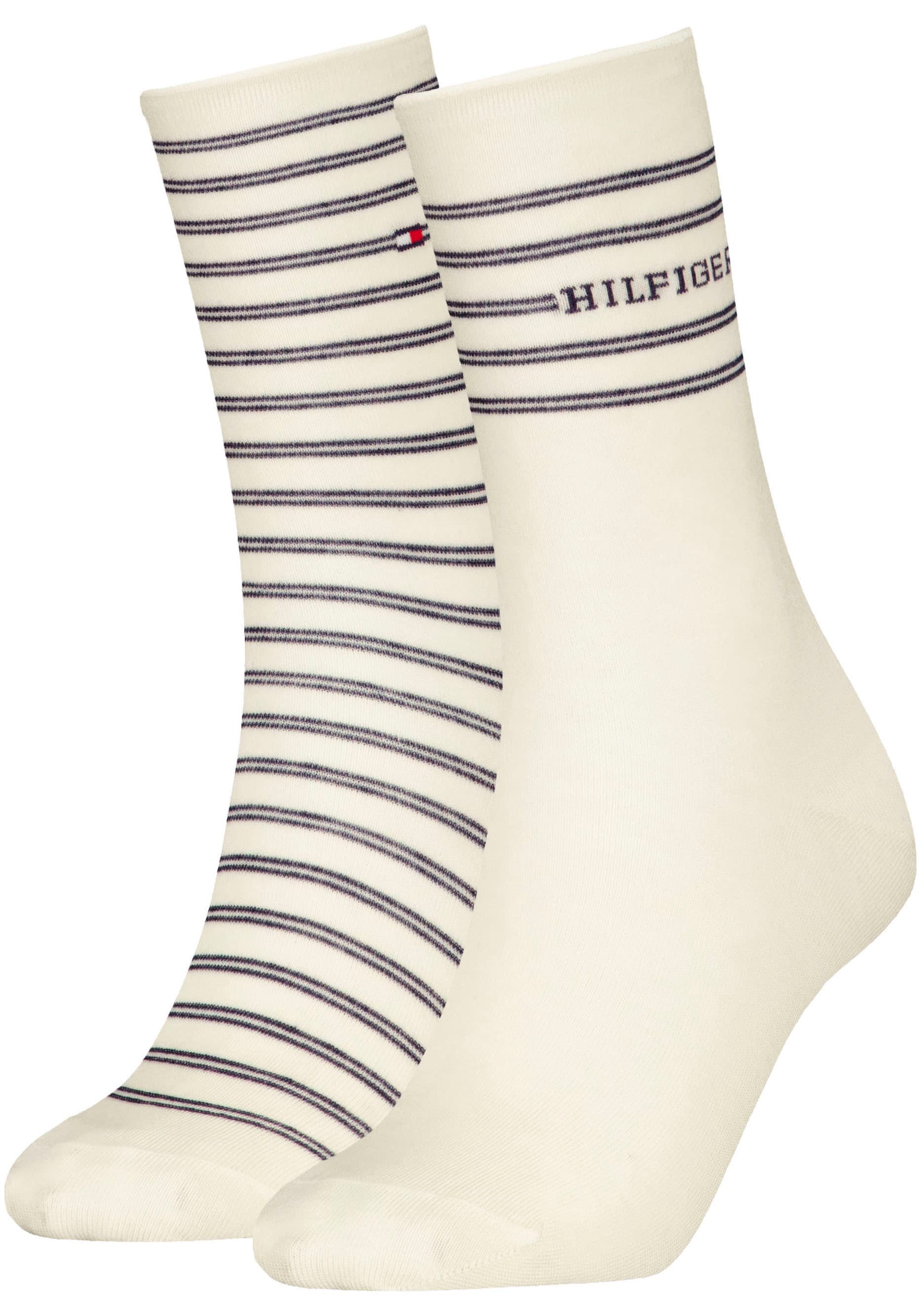 Socken, (2 Paar), mit Logoschriftzug