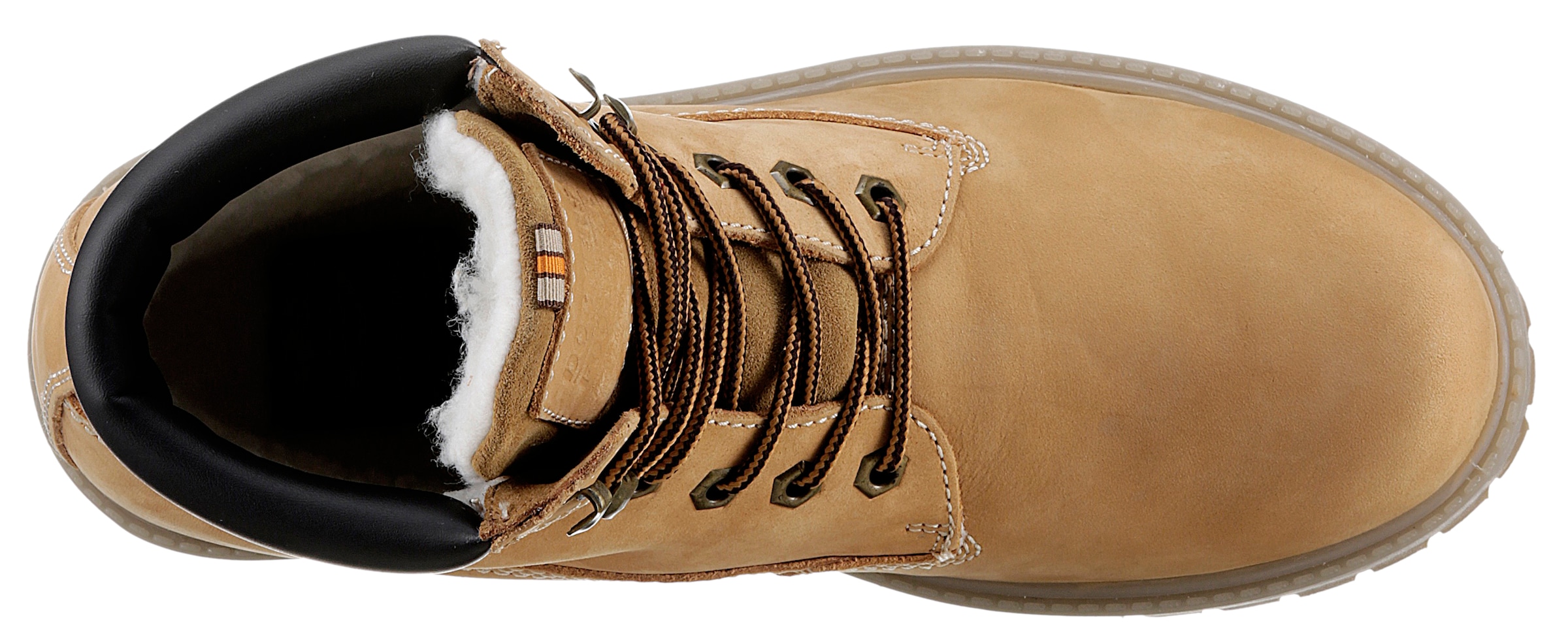 Dockers by Gerli Winterboots  Workerboots, Schnürstiefel mit Blockabsatz