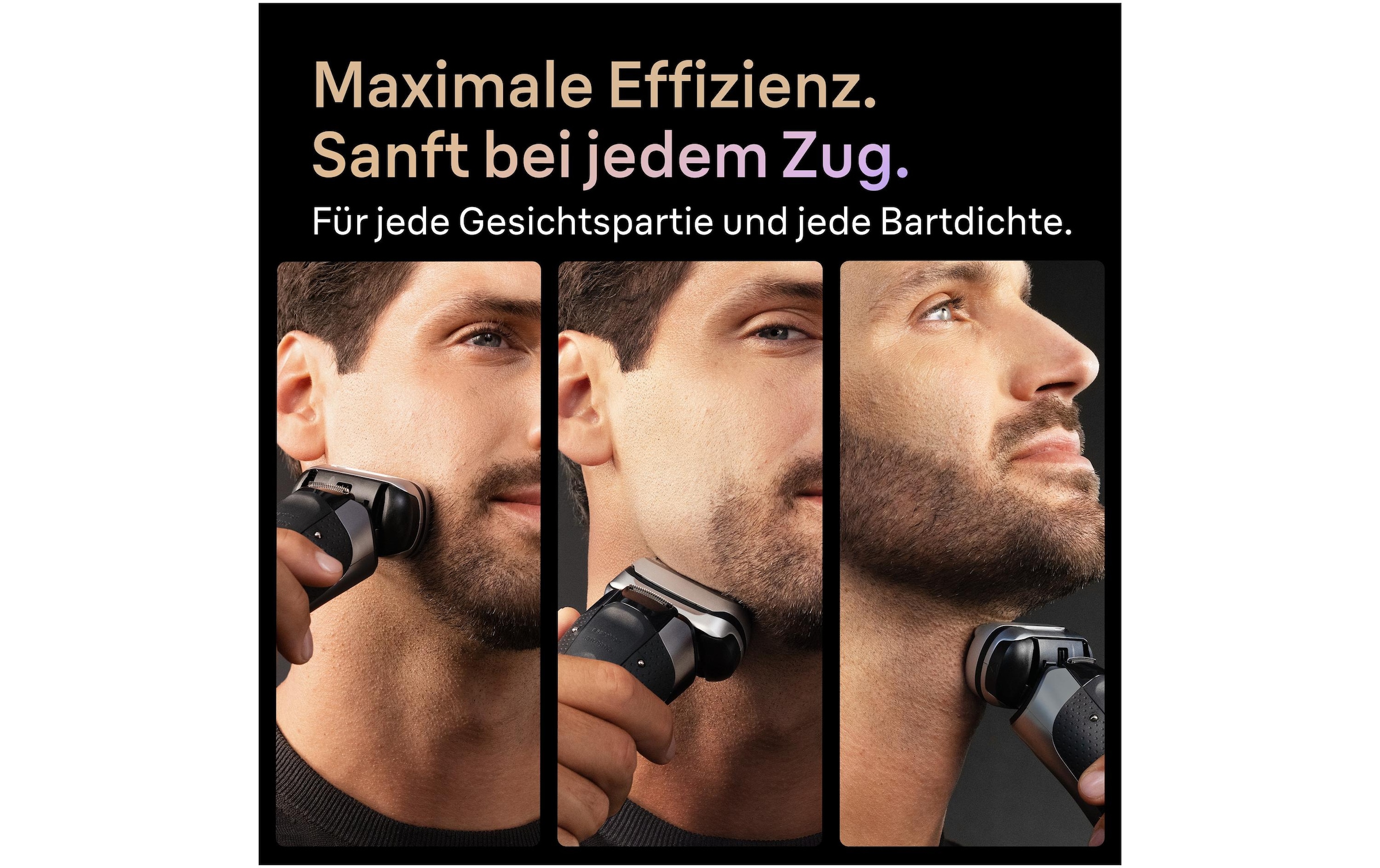 Braun Elektrogesichtshaarentferner »Series 9 Pro+ 9675cc« Reinigungsstation