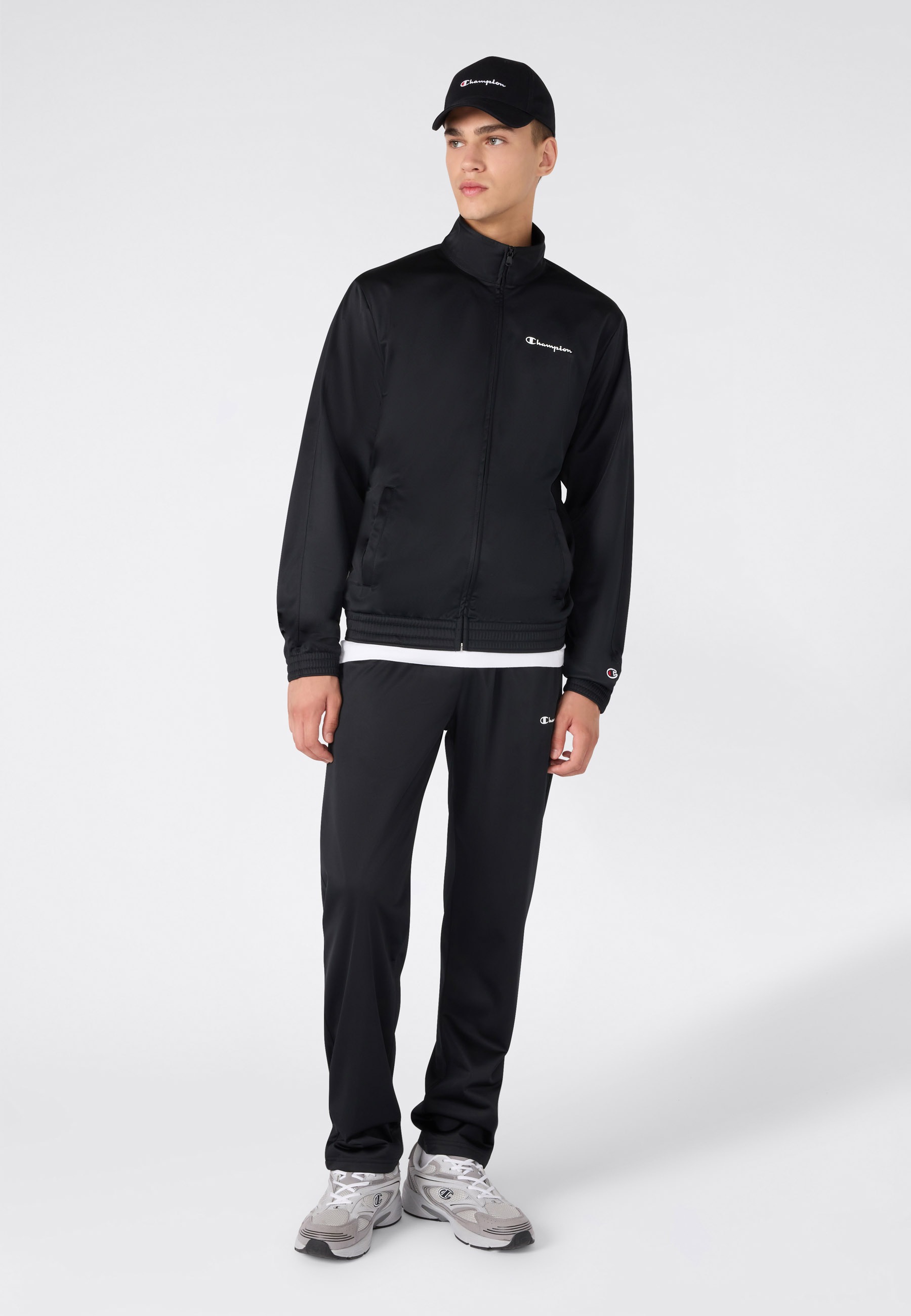 Image of Champion Trainingsanzug "Tracksuit Small Logo" 2 Stk. zweiteiliges Set, mit Reissverschlusstaschen