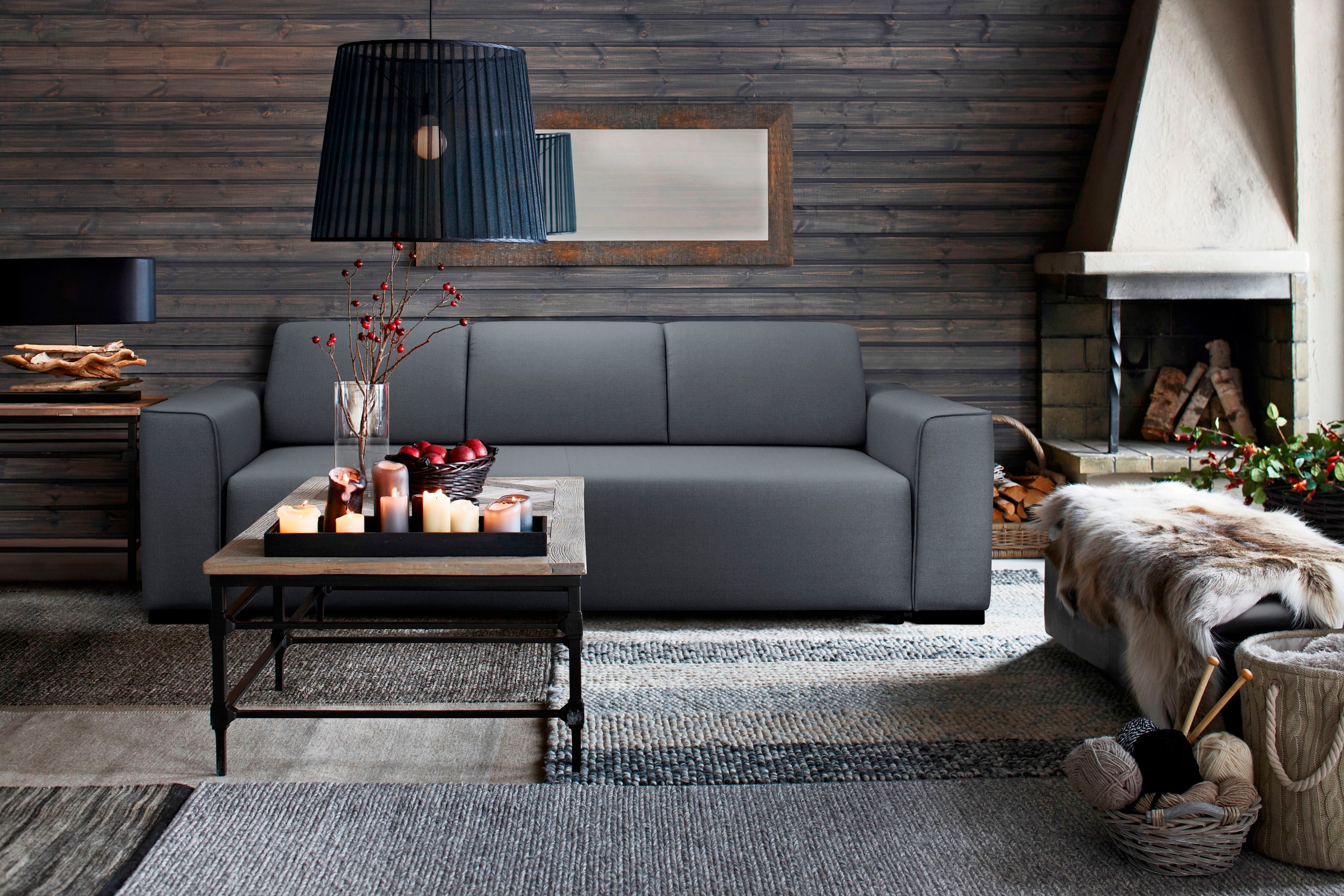 Image of Places of Style 3-Sitzer »Dalvin«, inkl. Bettfunktion und Bettkasten bei Ackermann Versand Schweiz