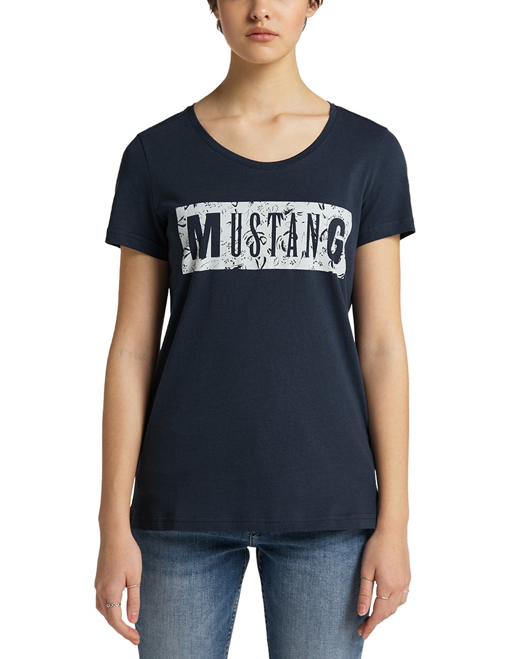 Image of MUSTANG T-Shirt »Alina C Logo Tee« bei Ackermann Versand Schweiz