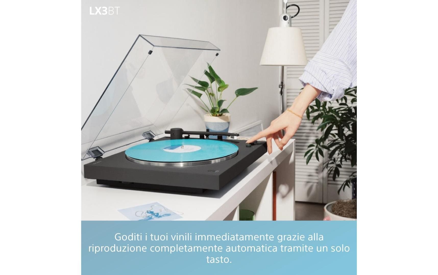 Sony Plattenspieler »PS-LX3BT«