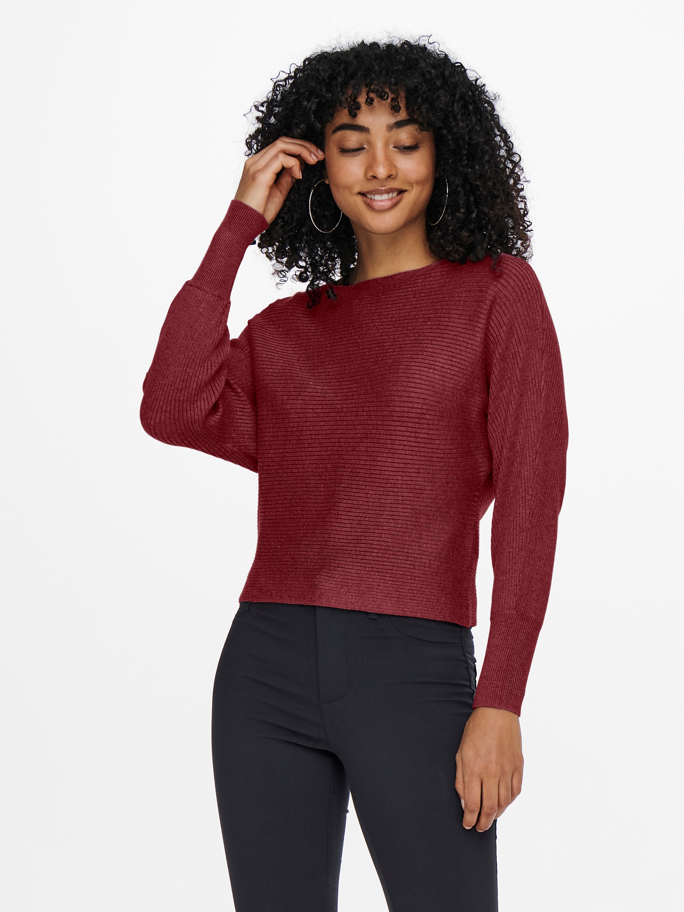 ONLY Strickpullover »ONLADALINE L/S SHORT PULLO KNT NOOS«
