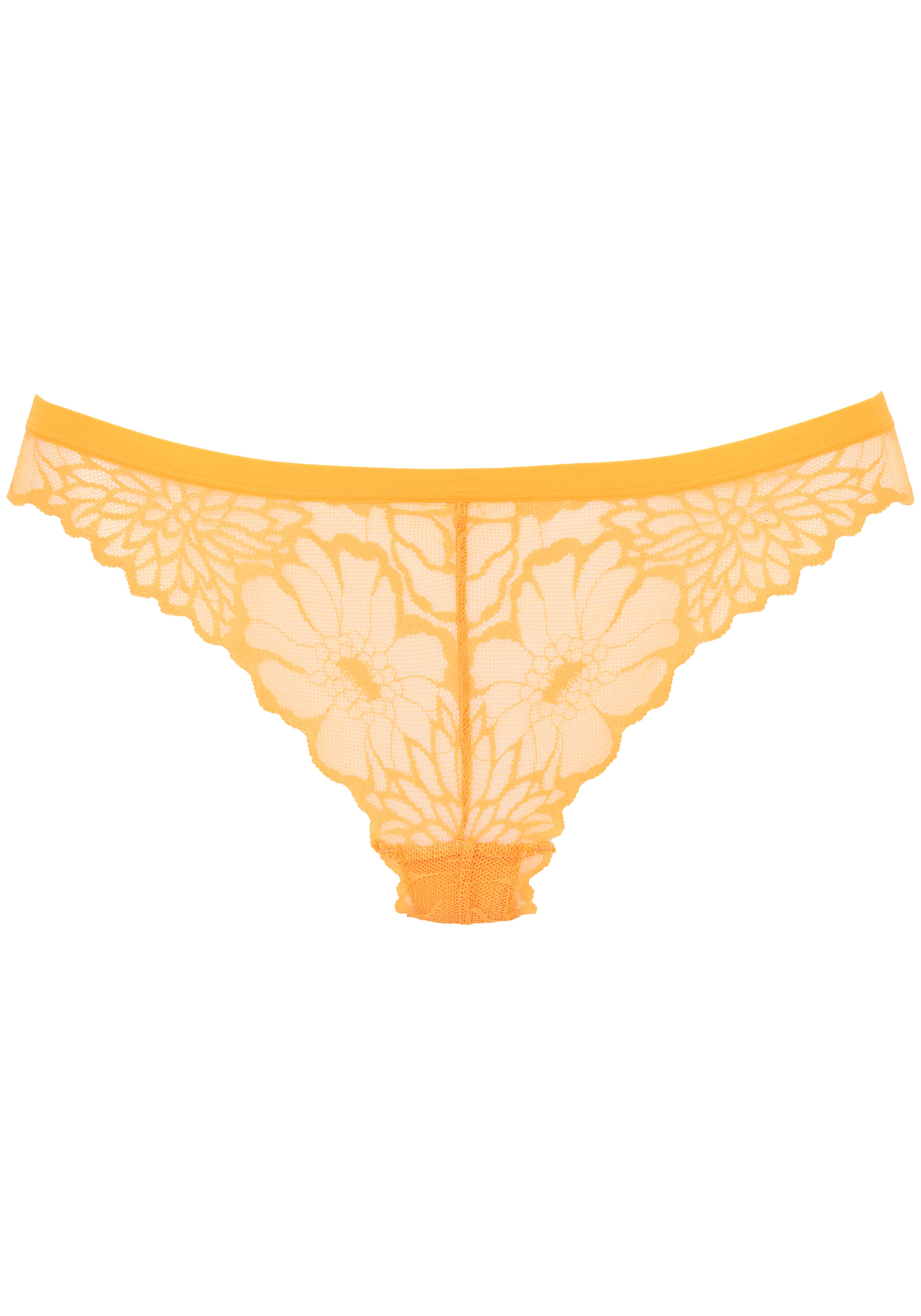 Image of LASCANA String aus floraler Spitze, elastisches Material, unifarbenes Design