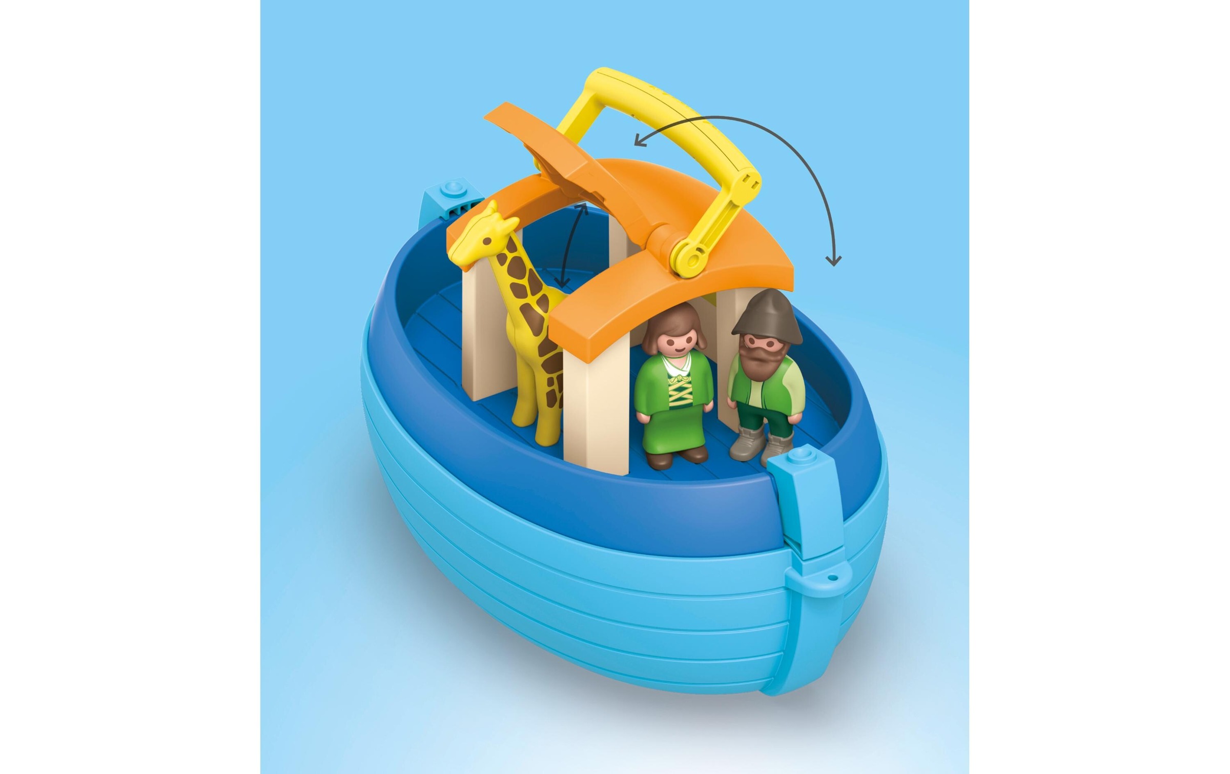 Playmobil® Spielbausteine »Junior Meine Mitnehm-Arche Noah 71681«, (15 St.)