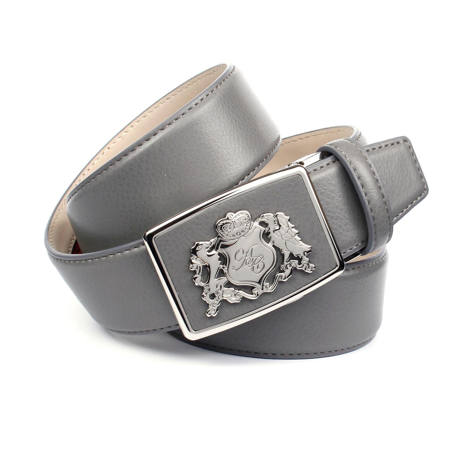 Image of Anthoni Crown Ledergürtel, mit Anthoni Crown Wappen, bombiert bei Ackermann Versand Schweiz
