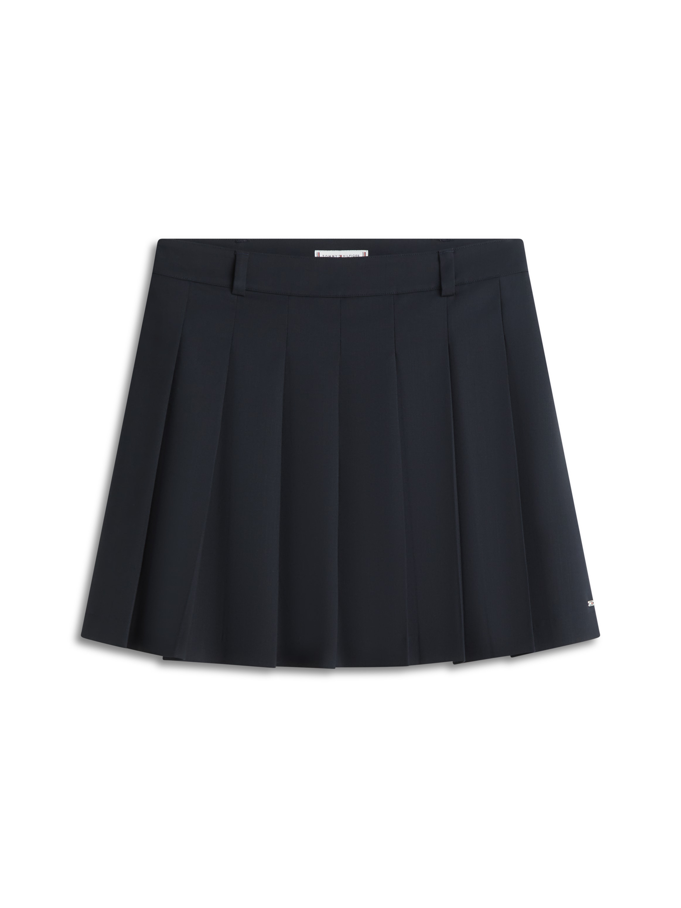 Tommy Hilfiger Jupe plissée »TIMELESS WOOL PLEATED MINI SKIRT« mit Wolle