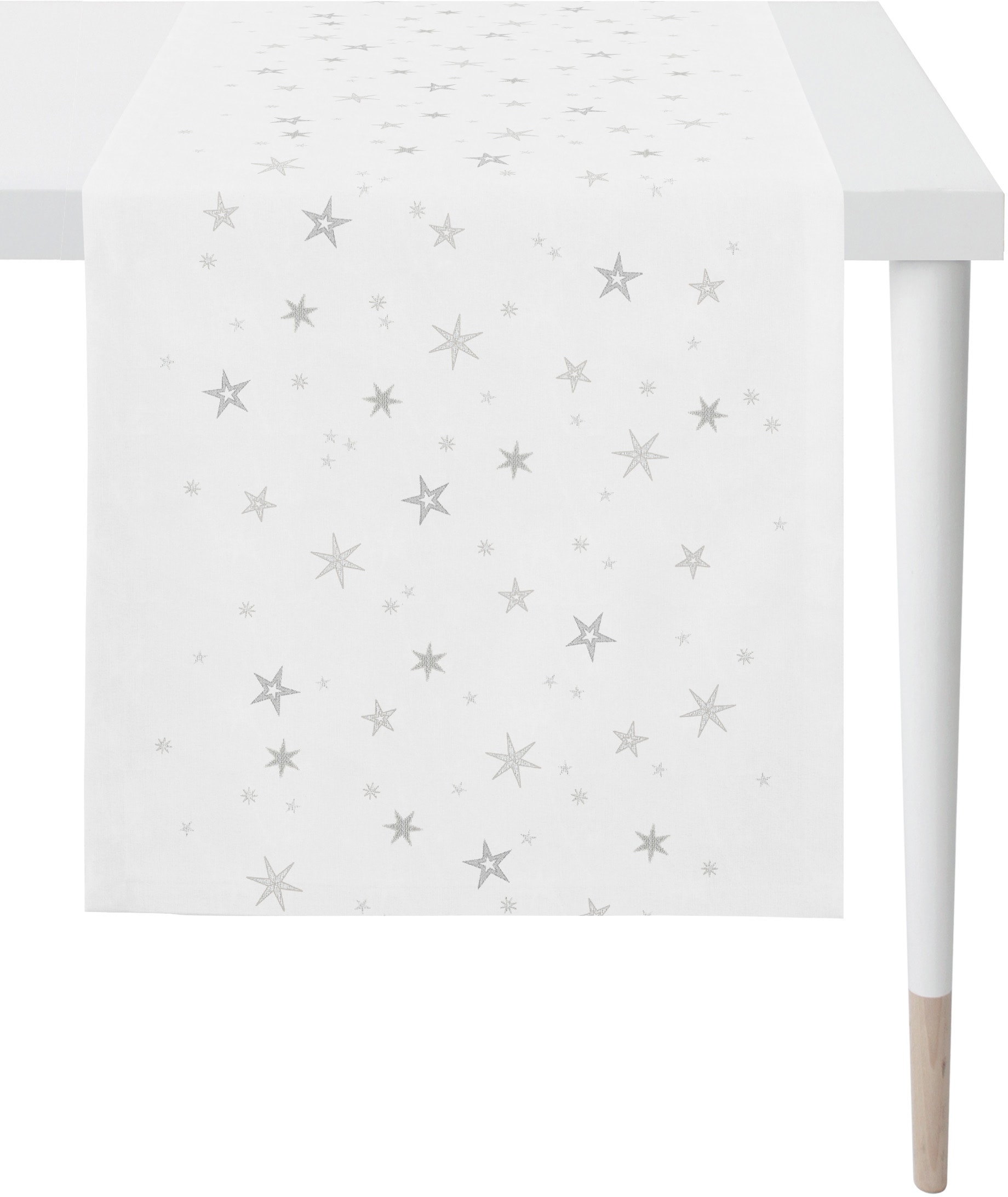 Image of APELT Tischläufer "9600 CHRISTMAS ELEGANCE, Weihnachtsdeko, Weihnachten" Lurex-Jacquardgewebe