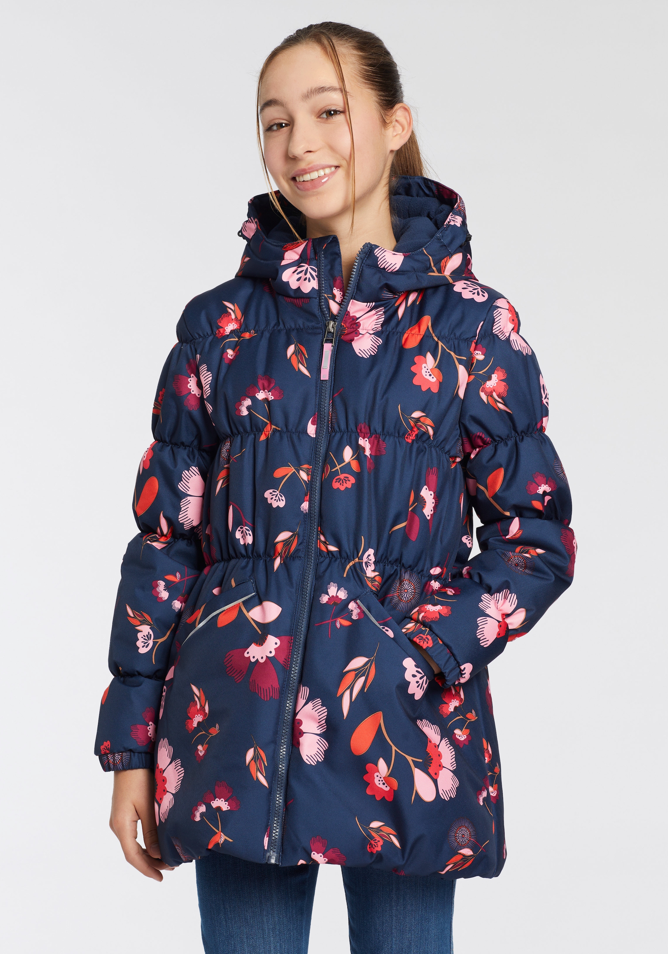 Image of Killtec Steppjacke "KW 316 GRLS JCKT OT für Mädchen" mit Kapuze wärmend & wind- & wasserabweisend