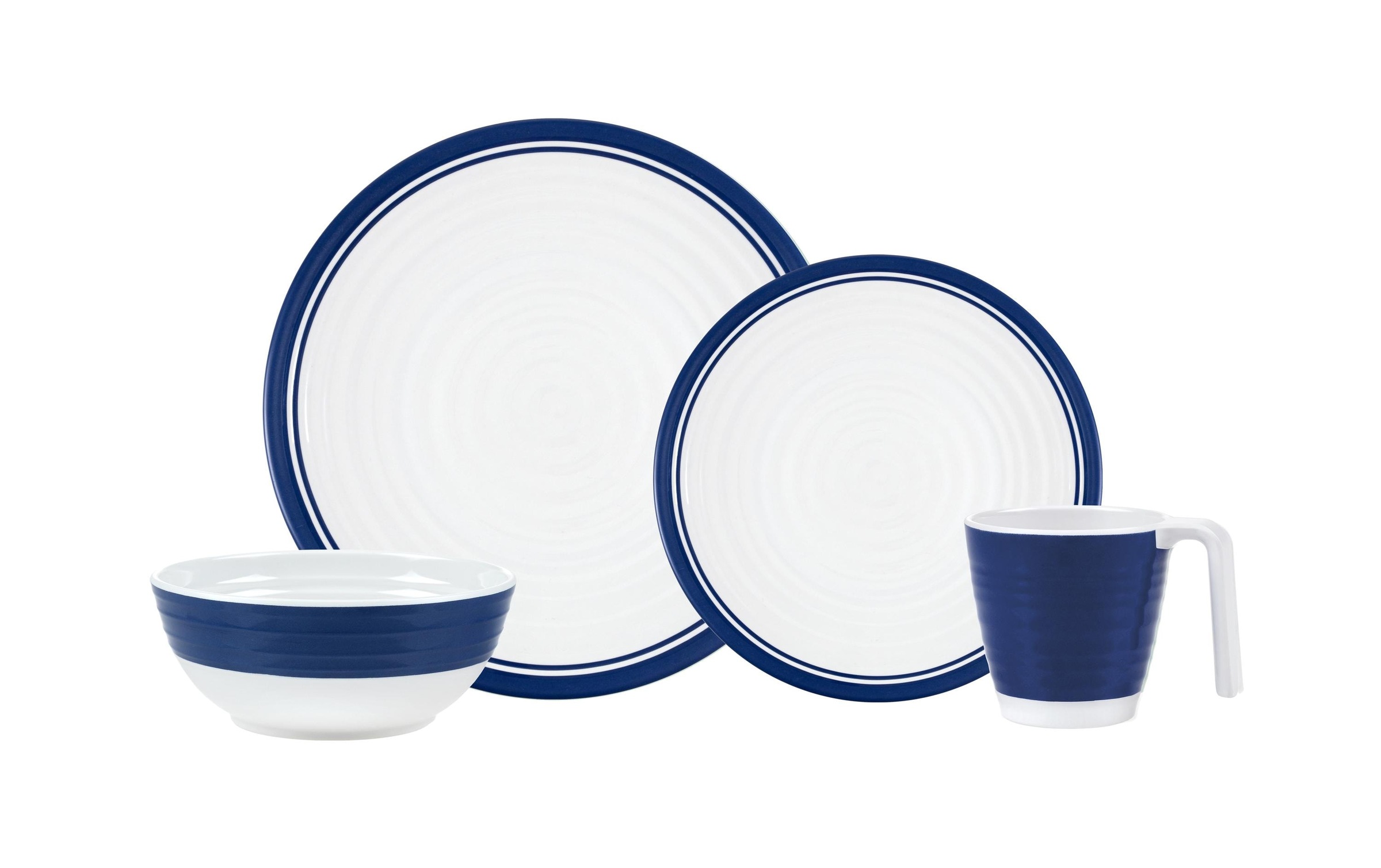 Image of KOOR Geschirr-Set "Melanin blau"