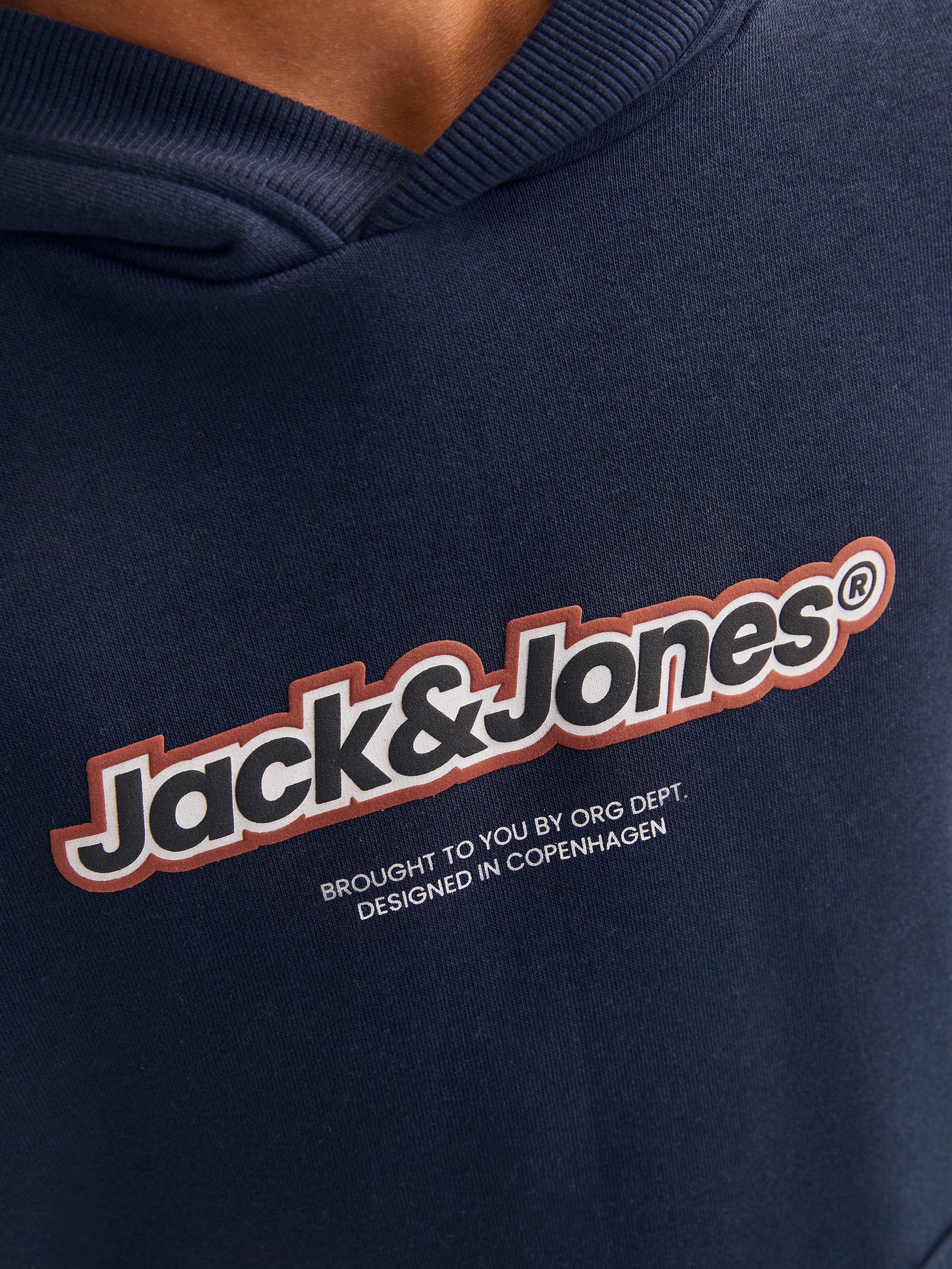 Jack & Jones Junior Kapuzensweatshirt »JORVESTERBRO NEWTON BRNDG SWEAT BF JNR«