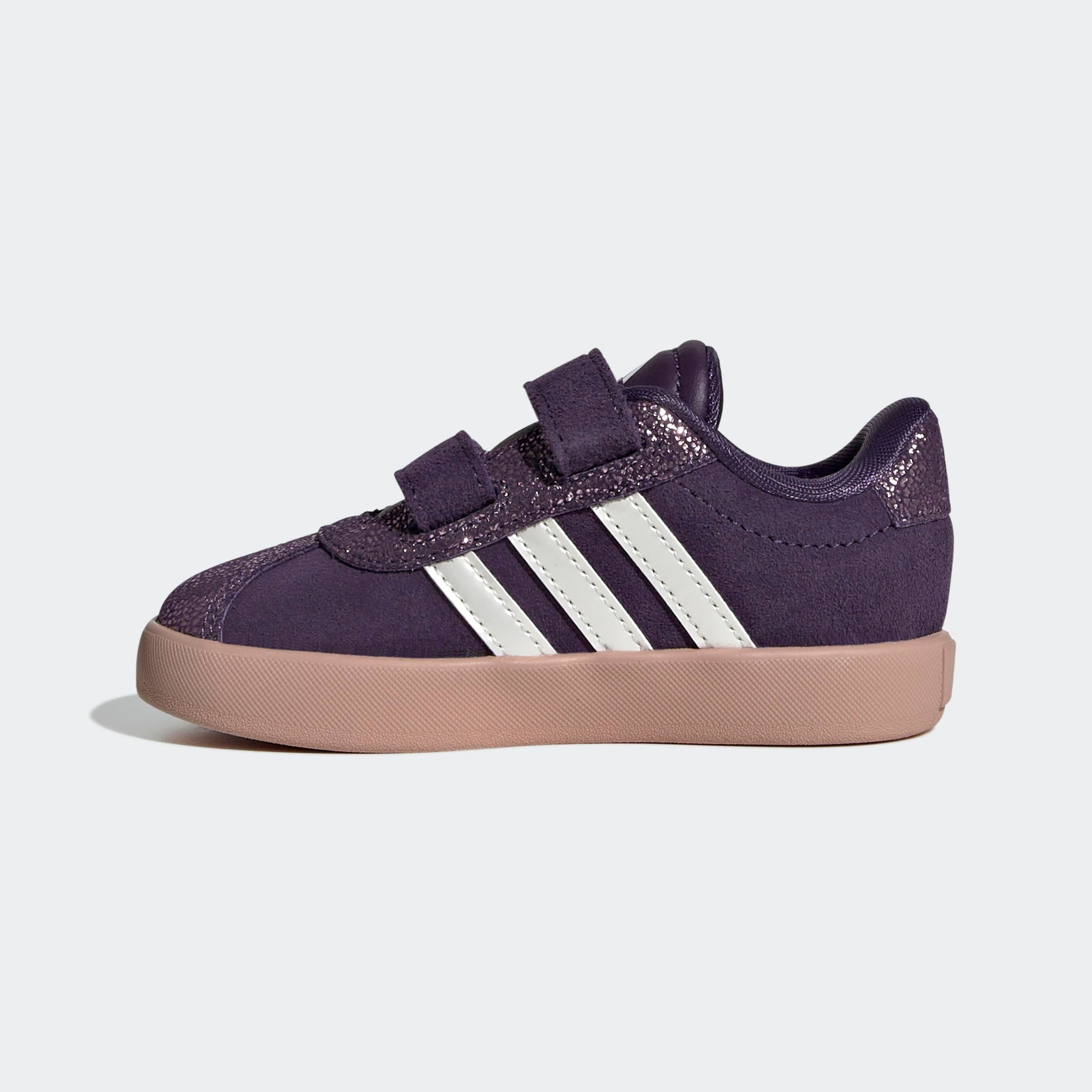 adidas Sportswear Sneaker »KINDERSCHUH VL COURT 3.0 KIDS«, Design auf den Spuren des adidas Samba