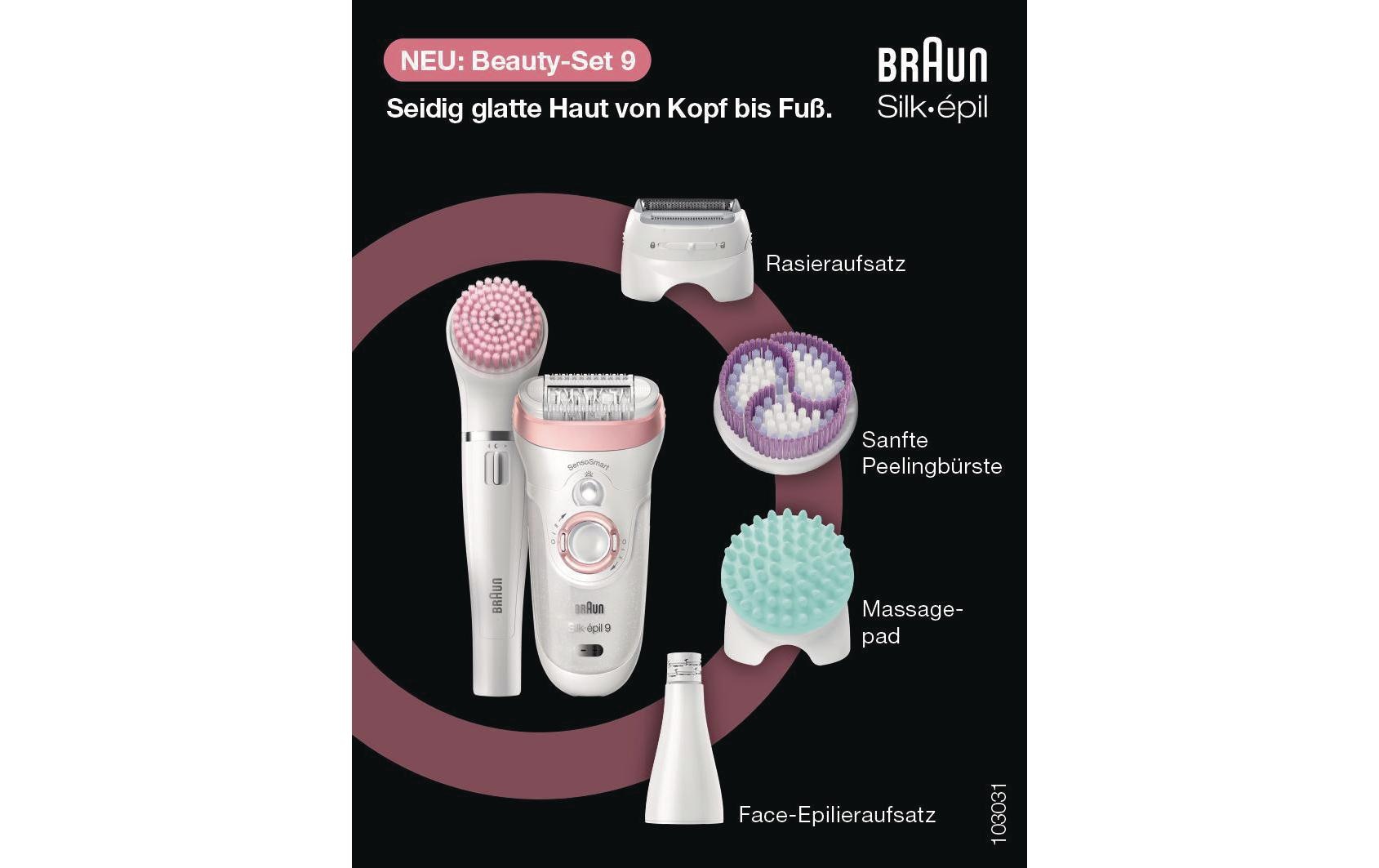 Braun Epilierer »Silk-épil 9 Beauty Set 9-975 SensoSmart«