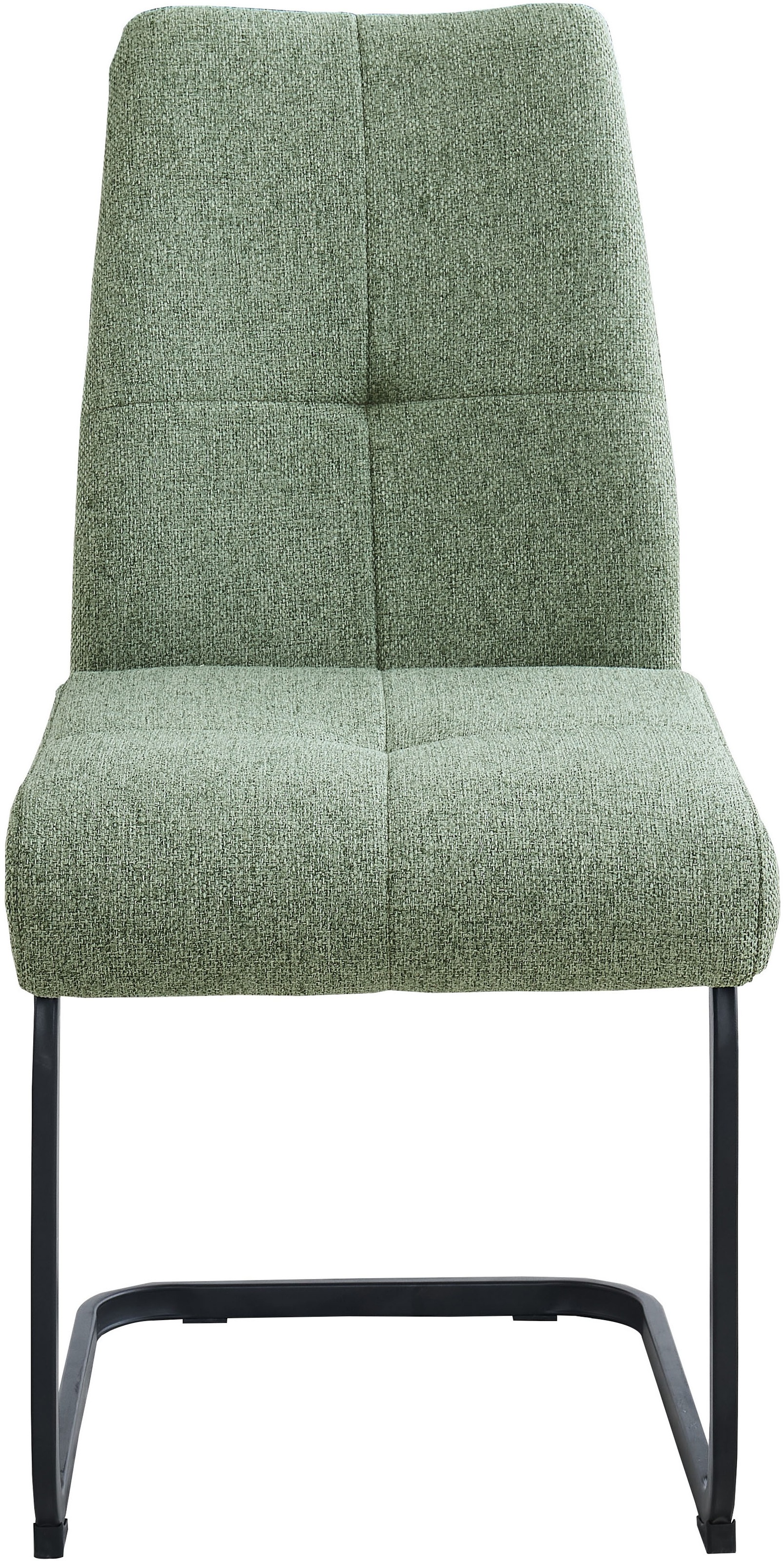 GOODproduct Freischwinger »Alabama« (Set) 2 Stk.gemütlicher Esszimmerstuhl mit Federkern und robustem Webstoff