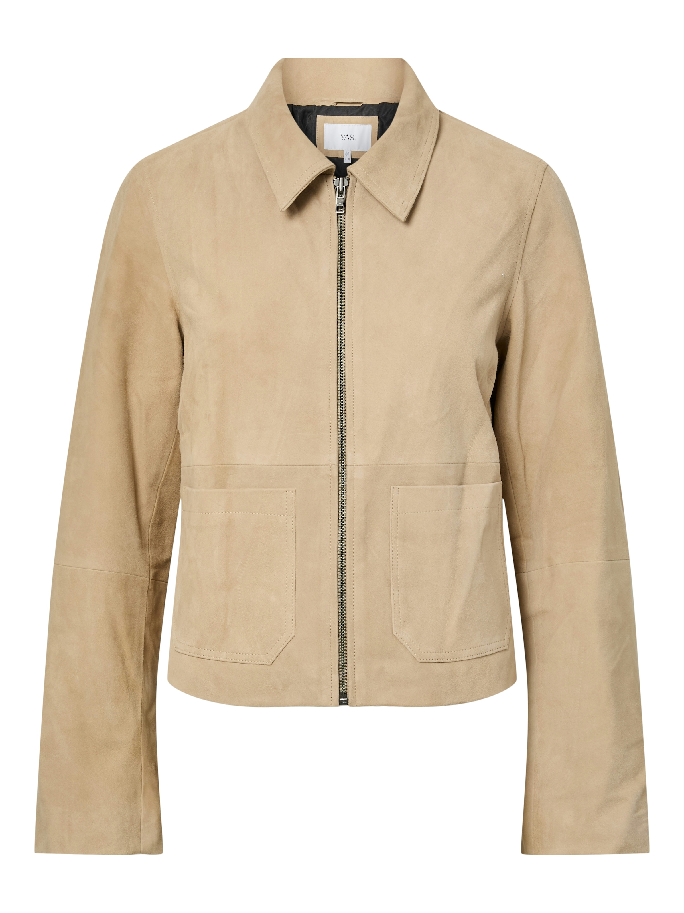 Image of Y.A.S Lederjacke "YASSAPERA LS LEATHER JACKET" echtes Wildleder