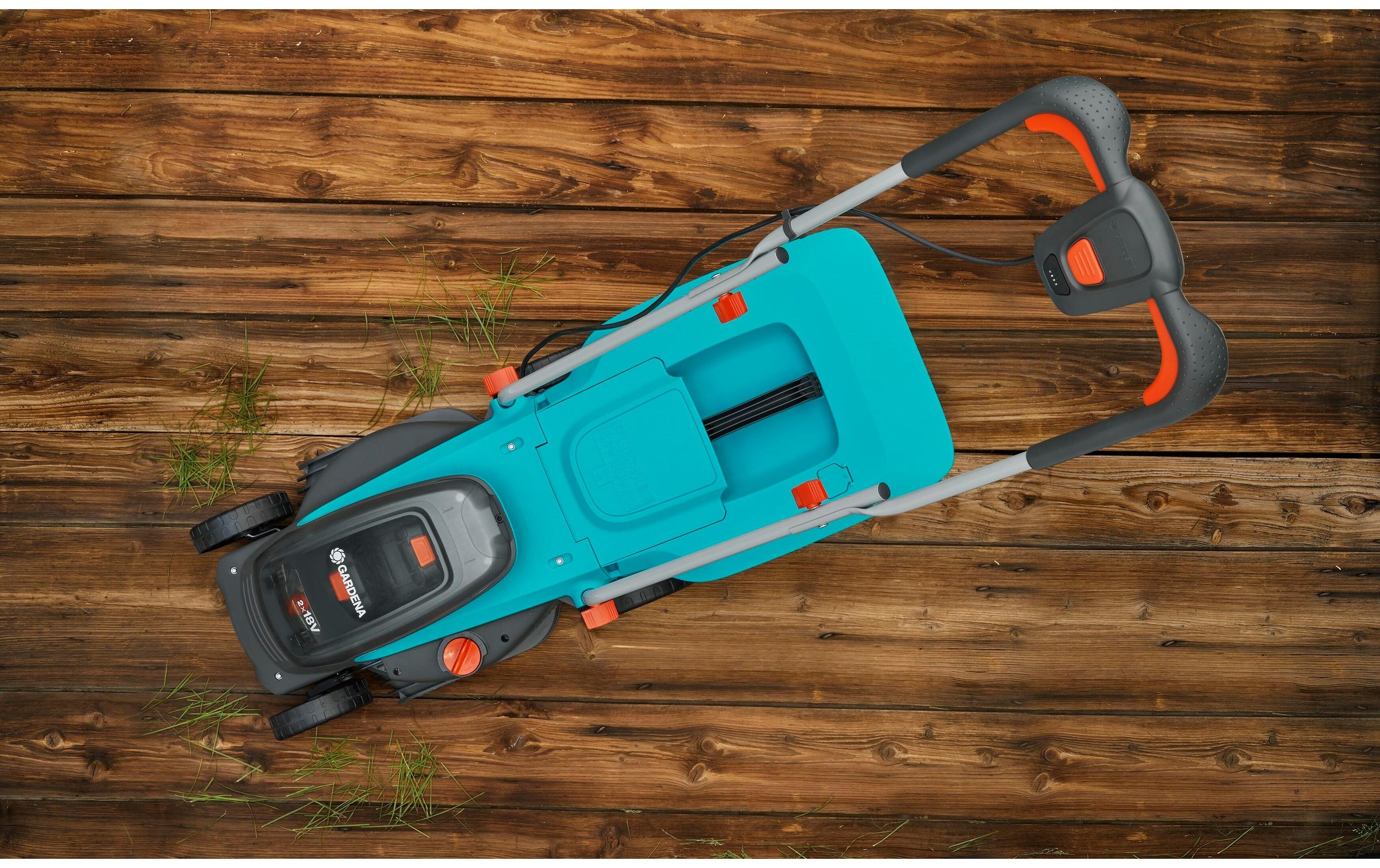 GARDENA Akkurasenmäher »Akku-Rasenmäher PowerMax 32 / 36 V Set«