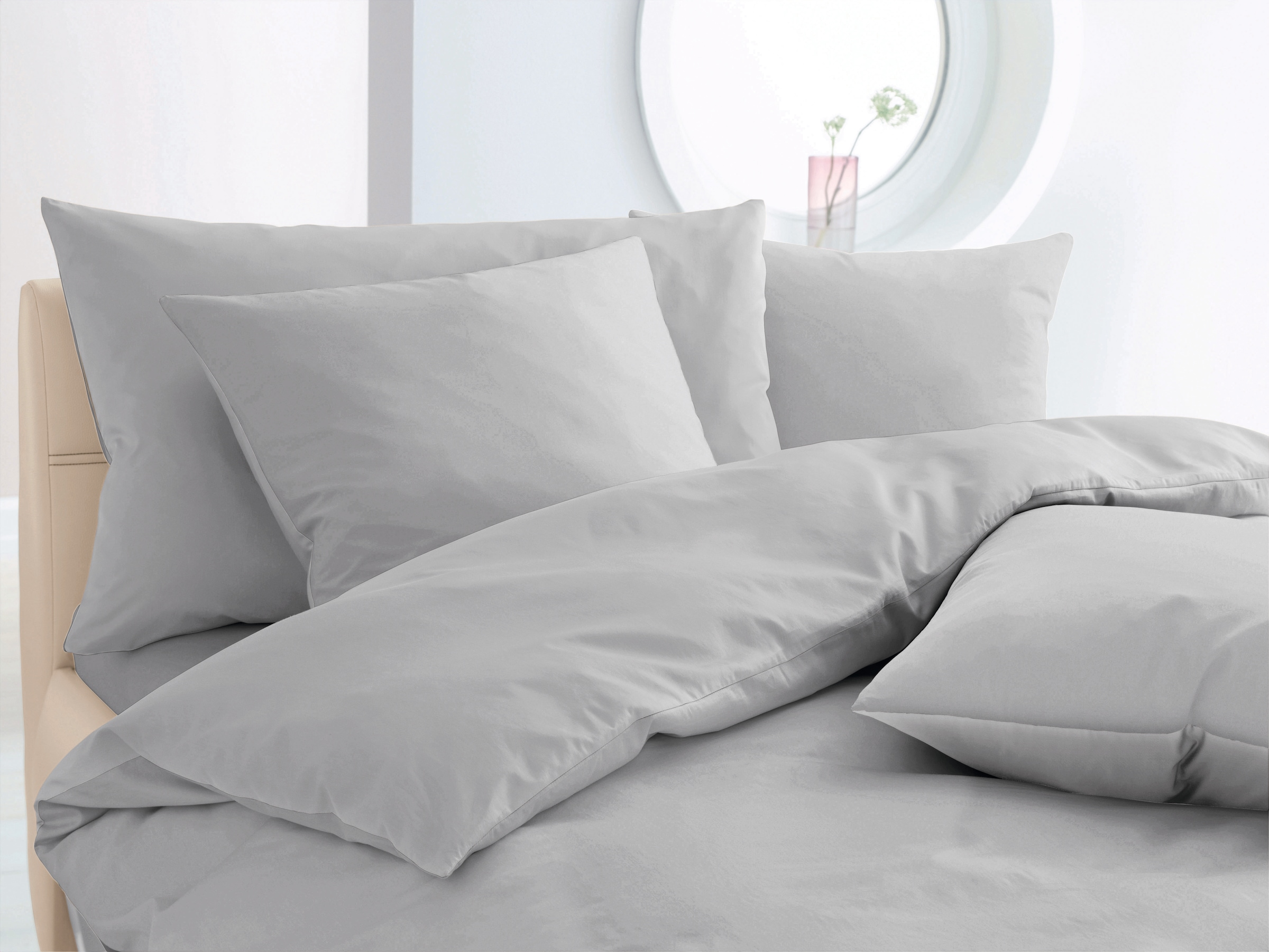 Satin Bettwäsche UNI