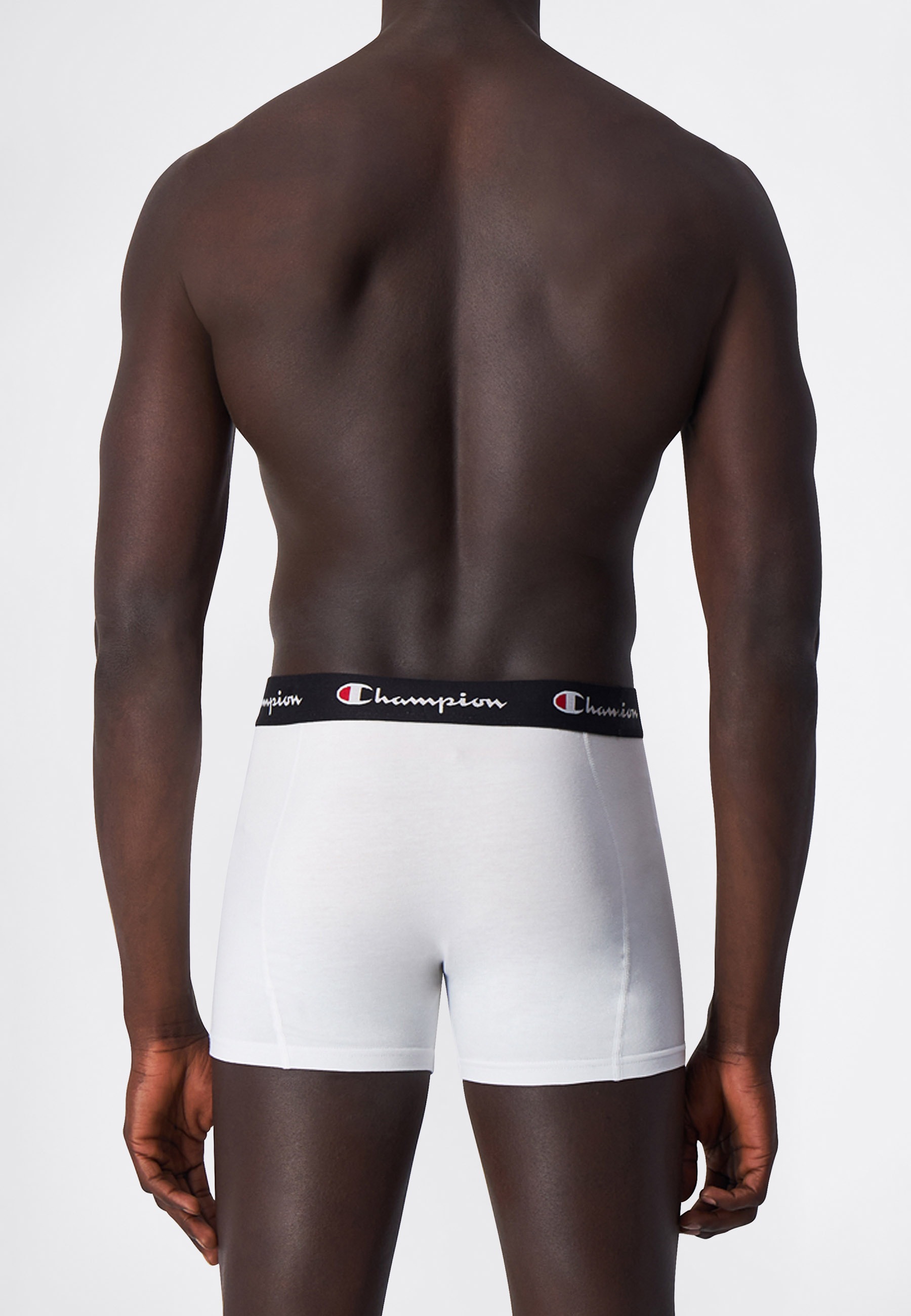 Champion Boxershorts »2 pk Boxer« Packung, 2 Stk. Figurbetonte Passform, elastisches Material, Doppelpack