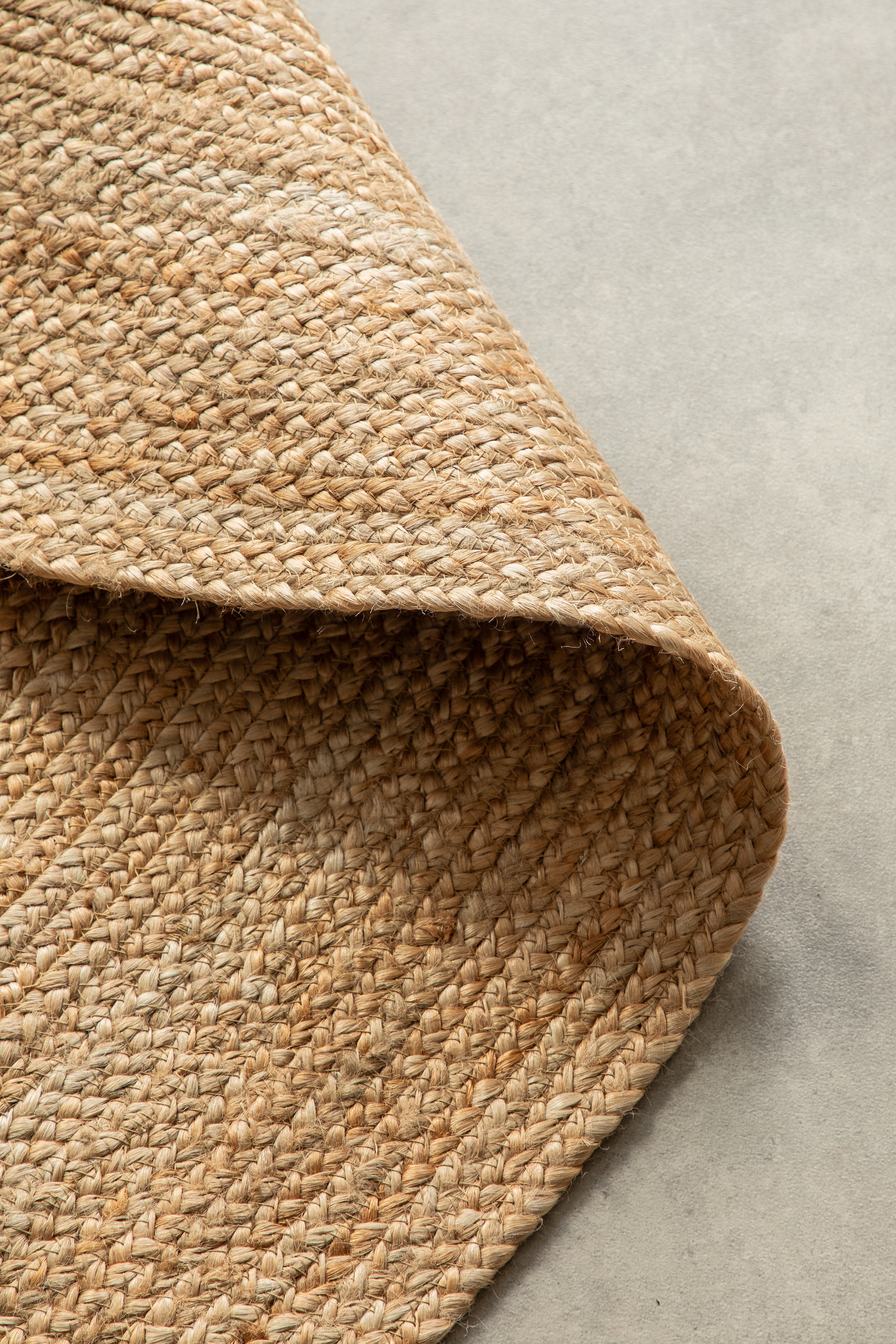 HANSE Home Teppich »Rangpur Juteteppich«, rund, 10 mm Höhe, Handgewebt, 100% Jute, Natur, Wohnzimmer, Flur, Boho, Skandi