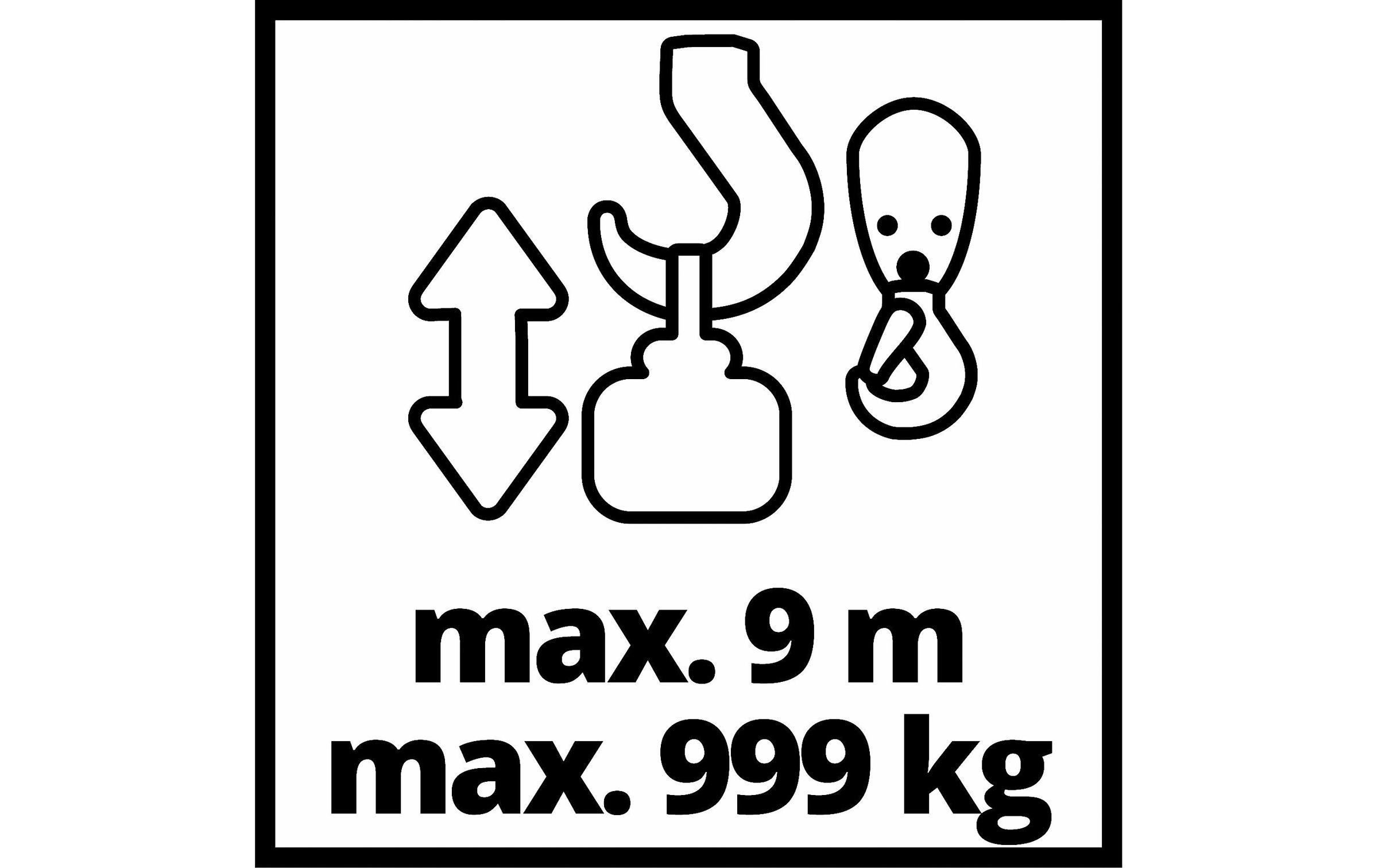 Einhell Câble de traction »TC-EH 1000 1000 kg«