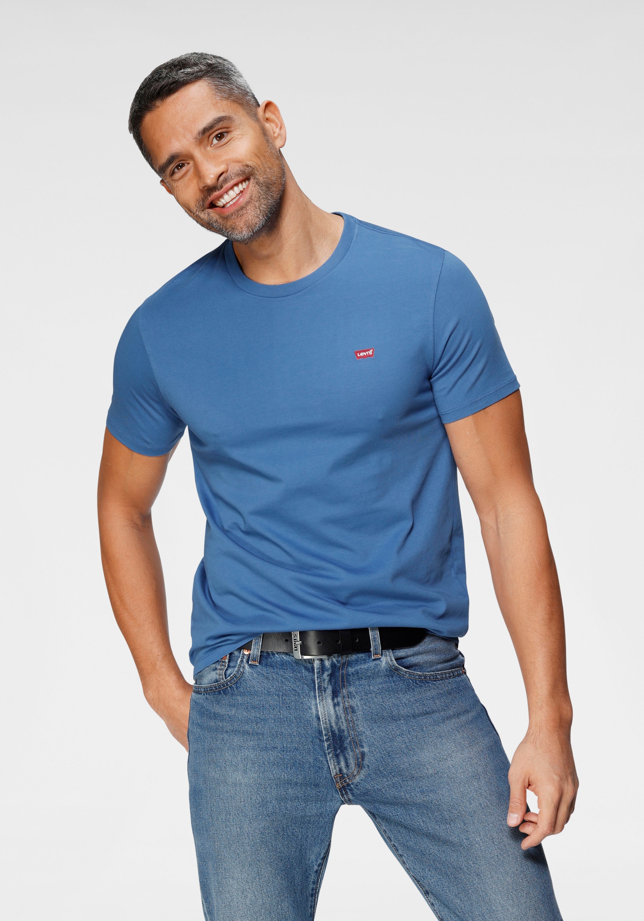 Image of Levi's® T-Shirt »LE SS ORIGINAL HM TEE«, mit Batwing-Logo-Badge bei Ackermann Versand Schweiz
