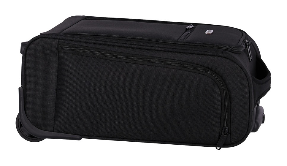 travelite Trolley à bagages souples »CABIN Bordtrolley Underseat Handgepäck Koffer« 28 litre 2 Rollen 43 cm, fonction emboîtable – idéal comme bagage sous le siège