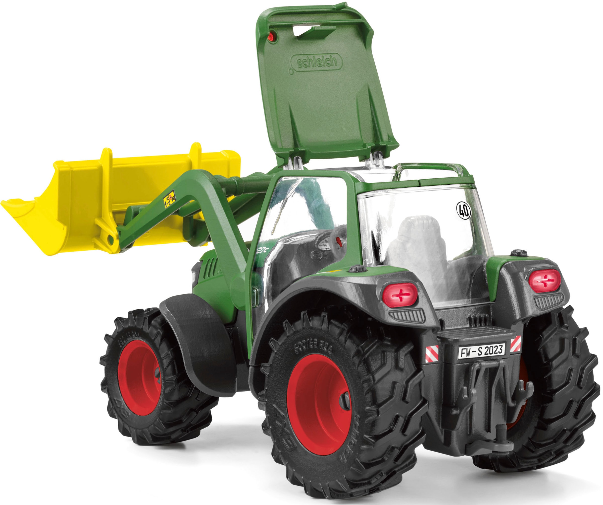 Schleich® Spielwelt »FARM WORLD, Traktor mit Anhänger  (42608)«