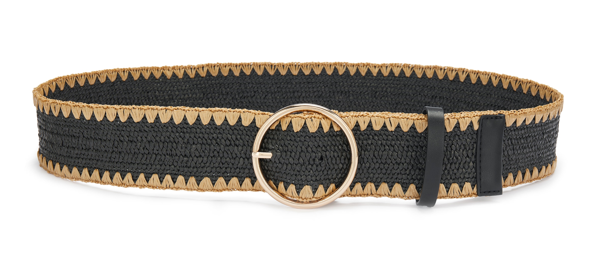 Image of LASCANA Taillengürtel "Stretchgürtel" elastischer Gürtel in Bast-Optik für Kleid & Overall