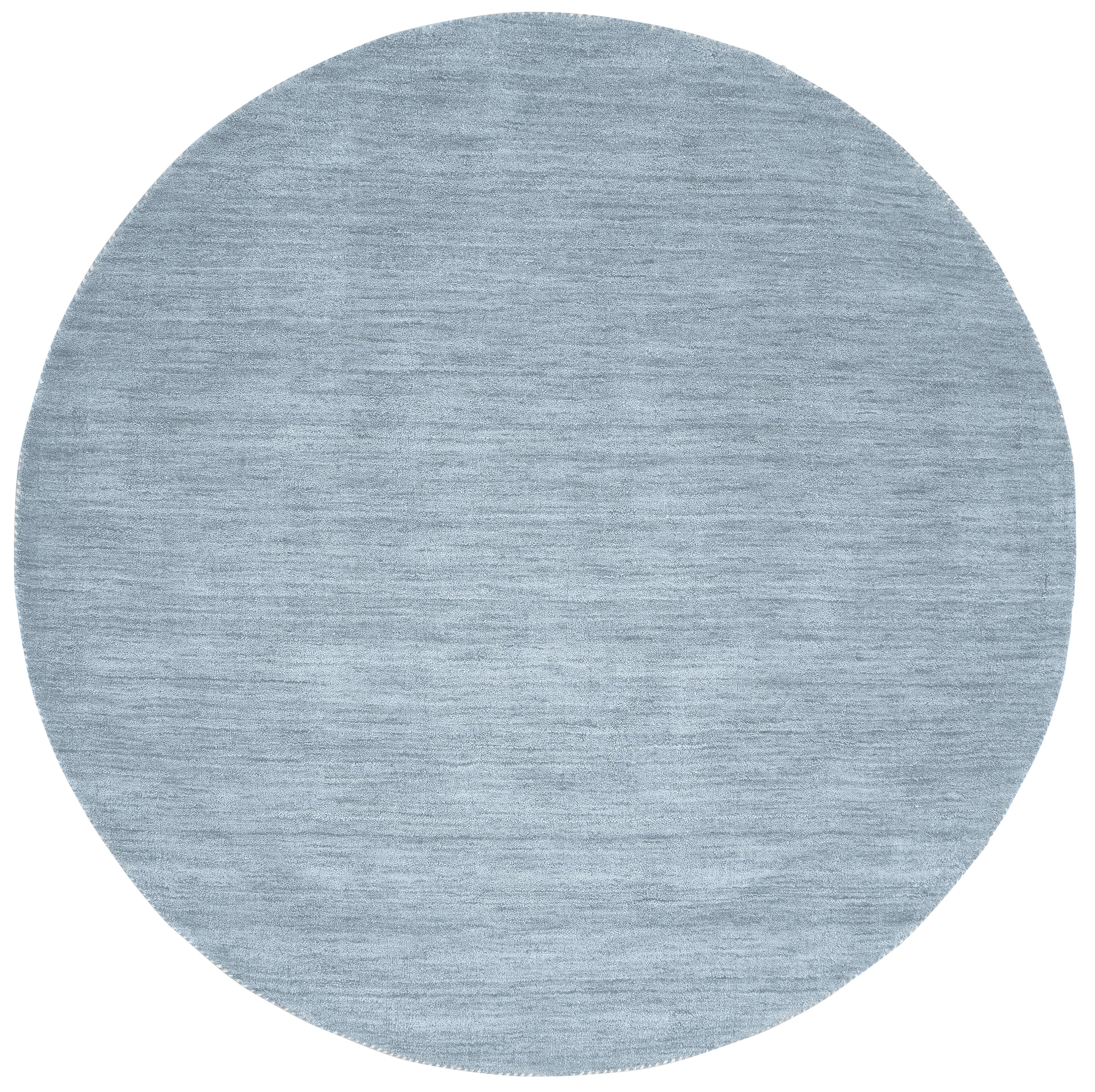 THEKO Tapis en laine »Gabbeh Uni, Handgefertigt, Teppich, meliert, reine Wolle,« Rond 14 mm Höhe Wohnzimmer, Esszimmer, Schlafzimmer, auch als Läufer oder rechteckig