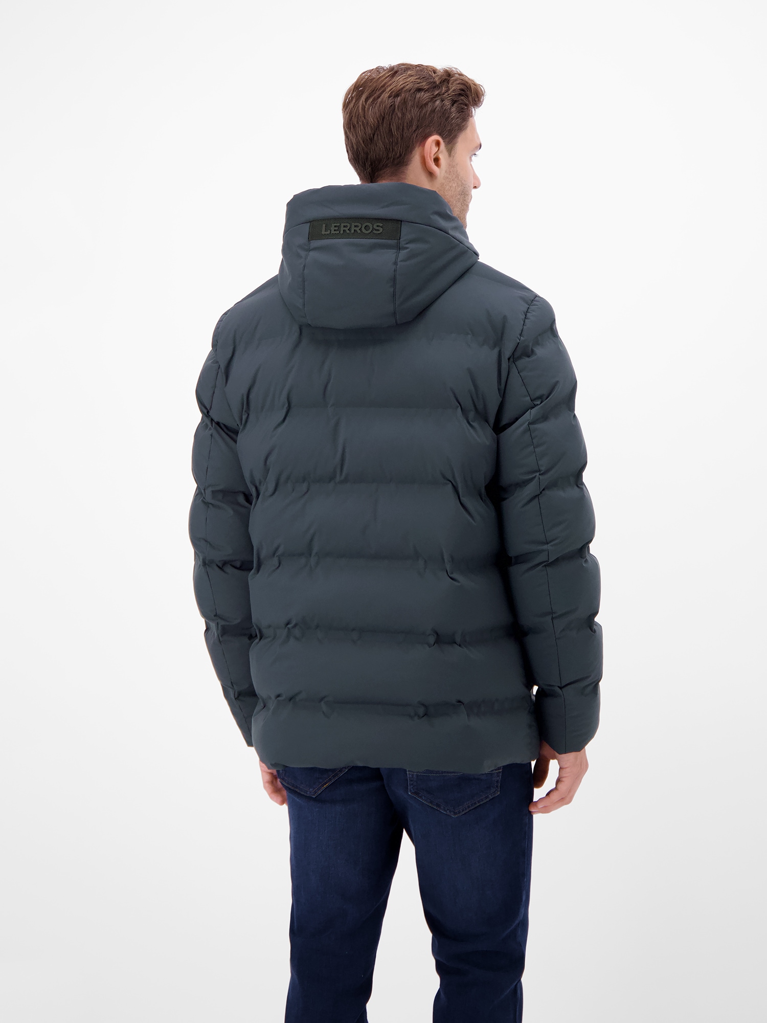 LERROS Veste d'hiver »Herren Winterjacke - smart und unkompliziert« mit Kapuze