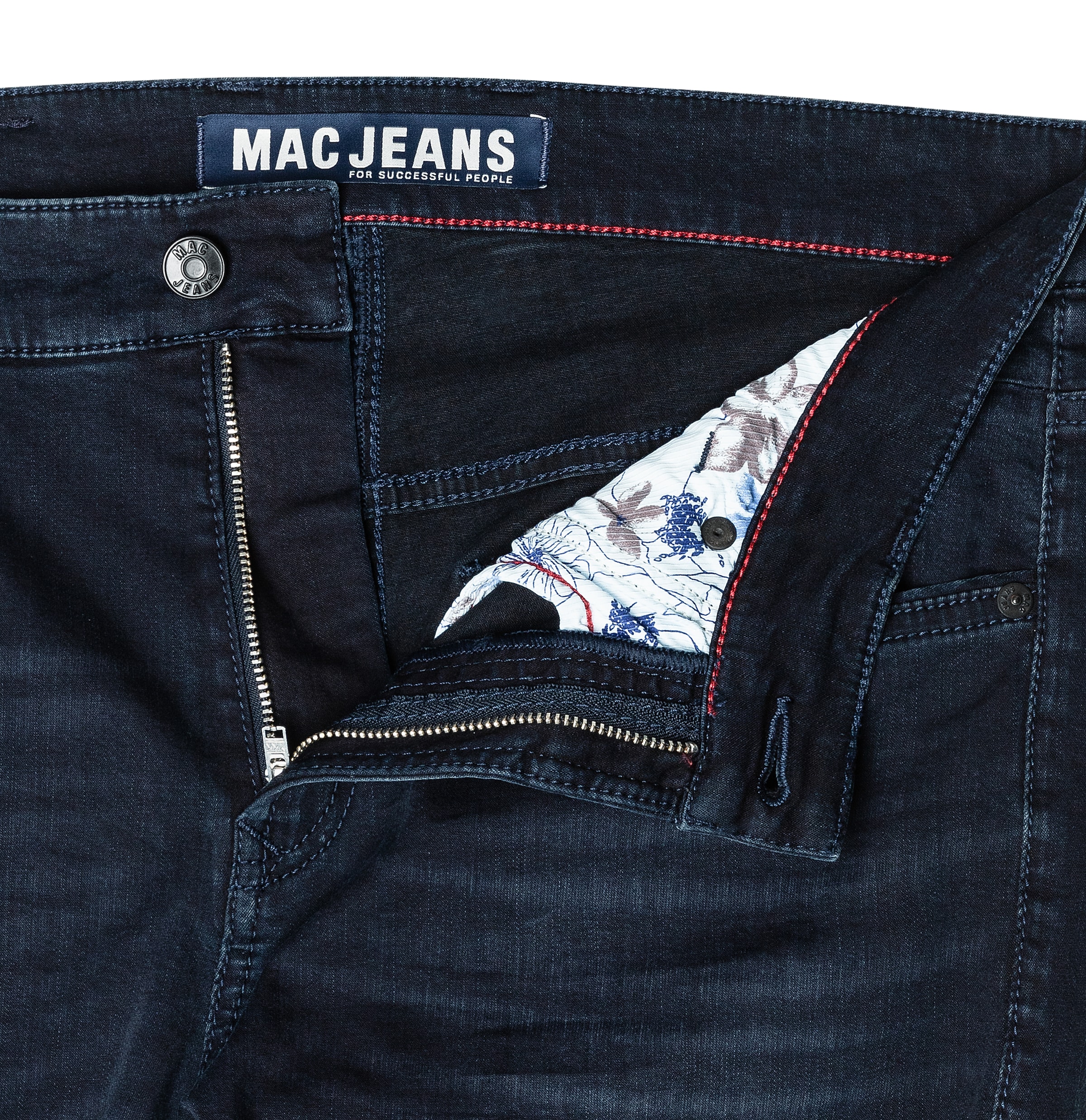 MAC Jeans slim »Arne-Pipe light« schmaler figurbetonender Schnitt
