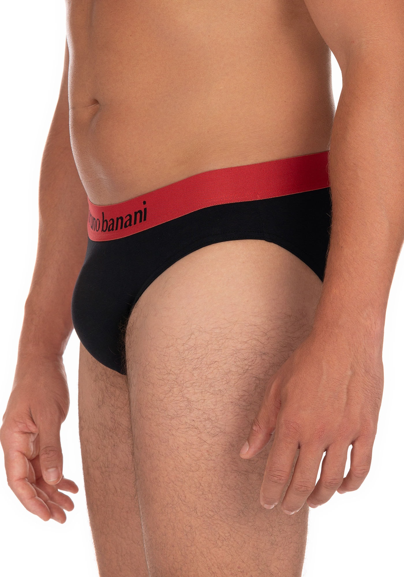 Bruno Banani Slip »Flowing«, (2er Pack), mit Logobund