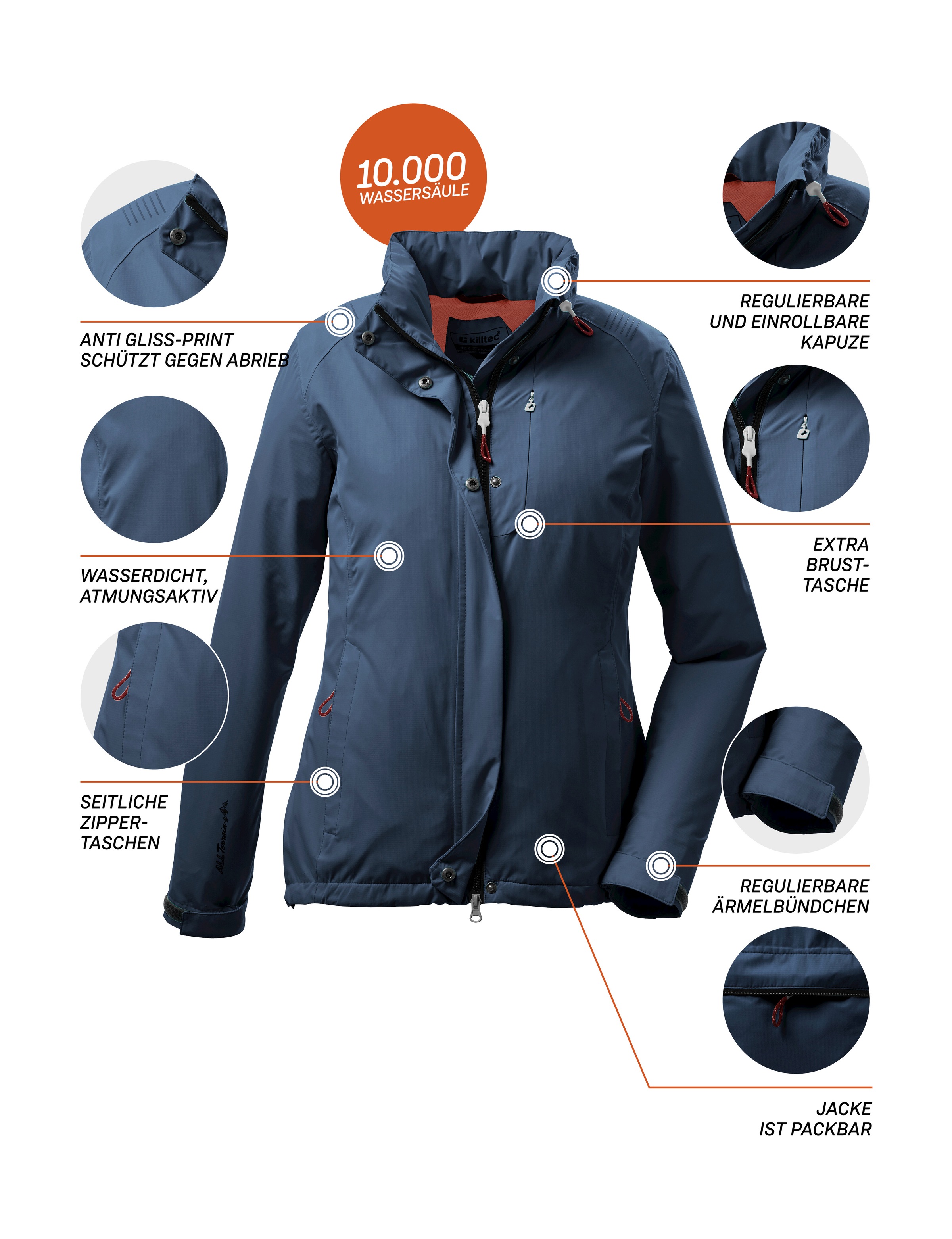 Killtec Outdoorjacke »KOS 25 WMN JCKT«