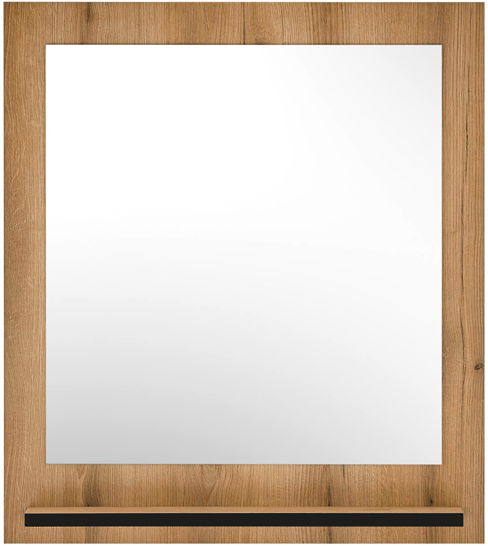 Home affaire Miroir de vestiaire »Cantara, Spiegel in zwei Farben, modernes, zeitloses Design« universell einsetzbar, mit Ablagefläche, eckig, 79 cm breit